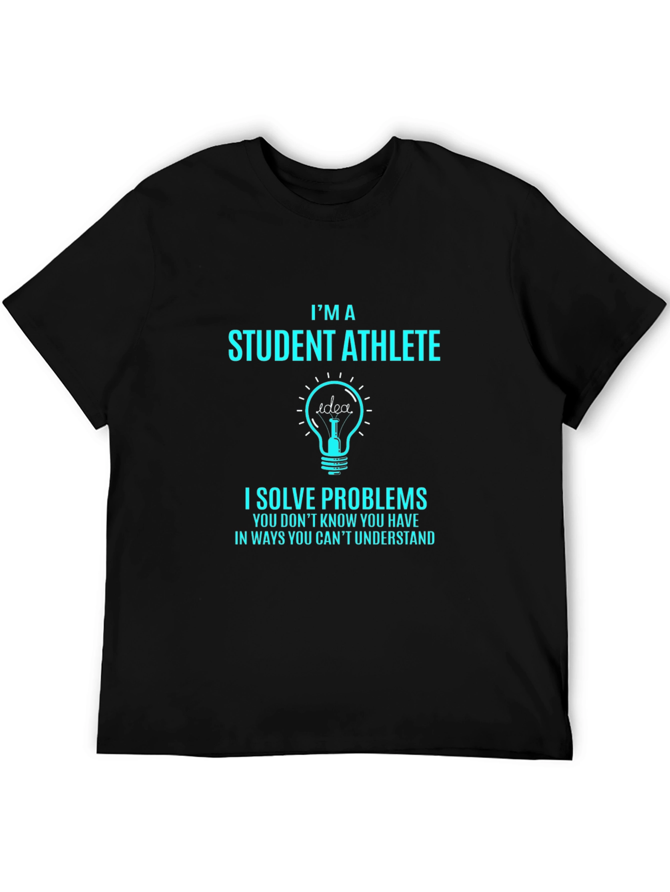 Student Athlete Problem Solver Graphic T-Shirt