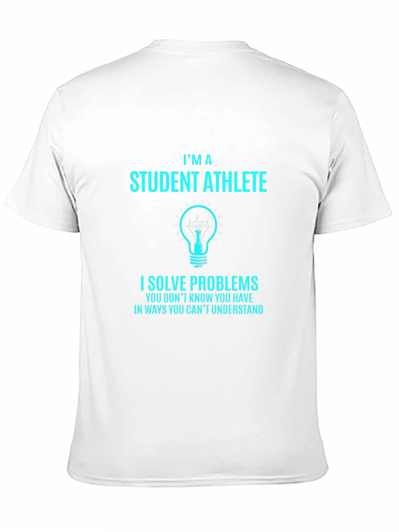 Student Athlete Problem Solver Graphic T-Shirt