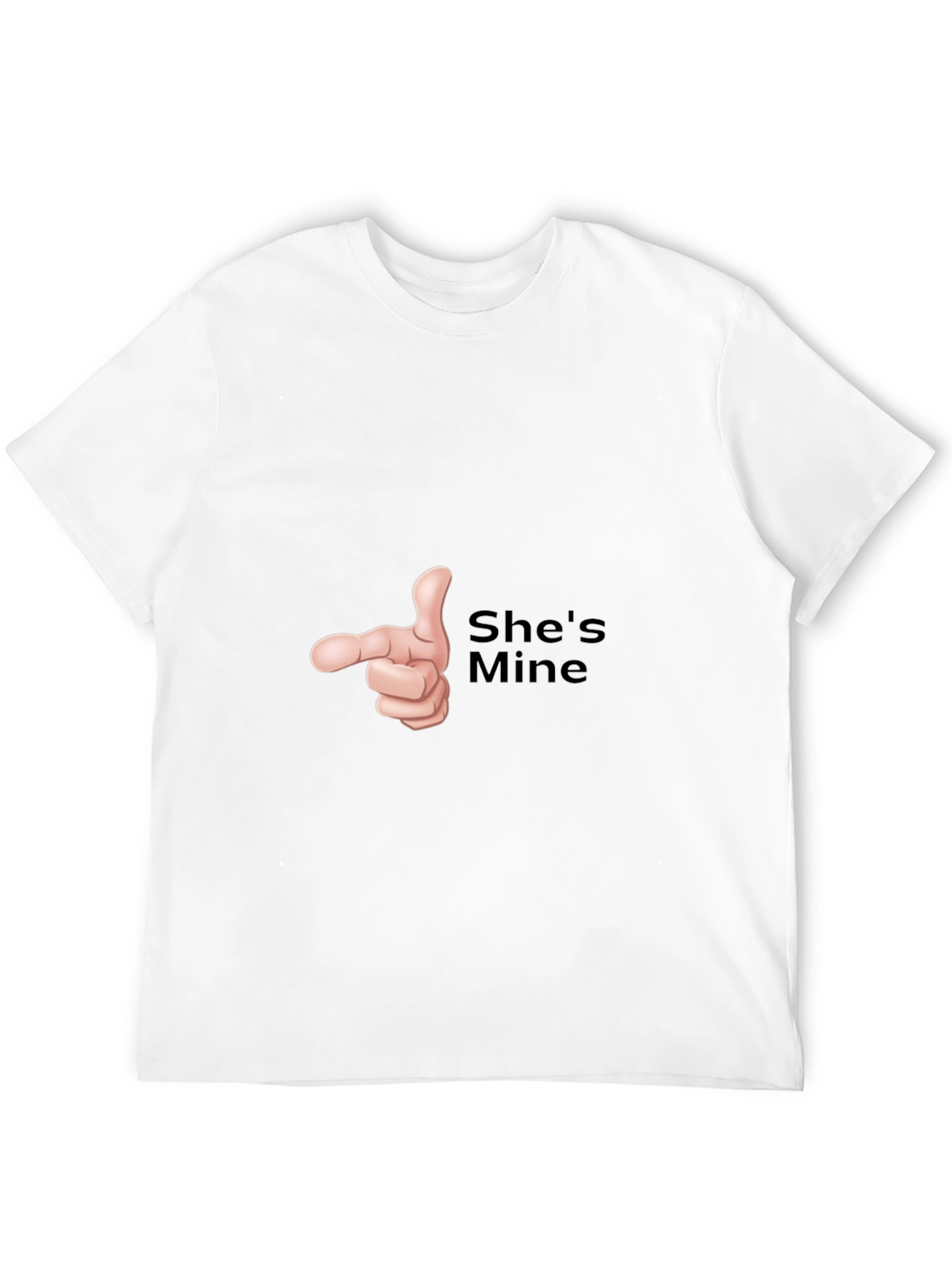 Shes Mine Funny Graphic T-Shirt