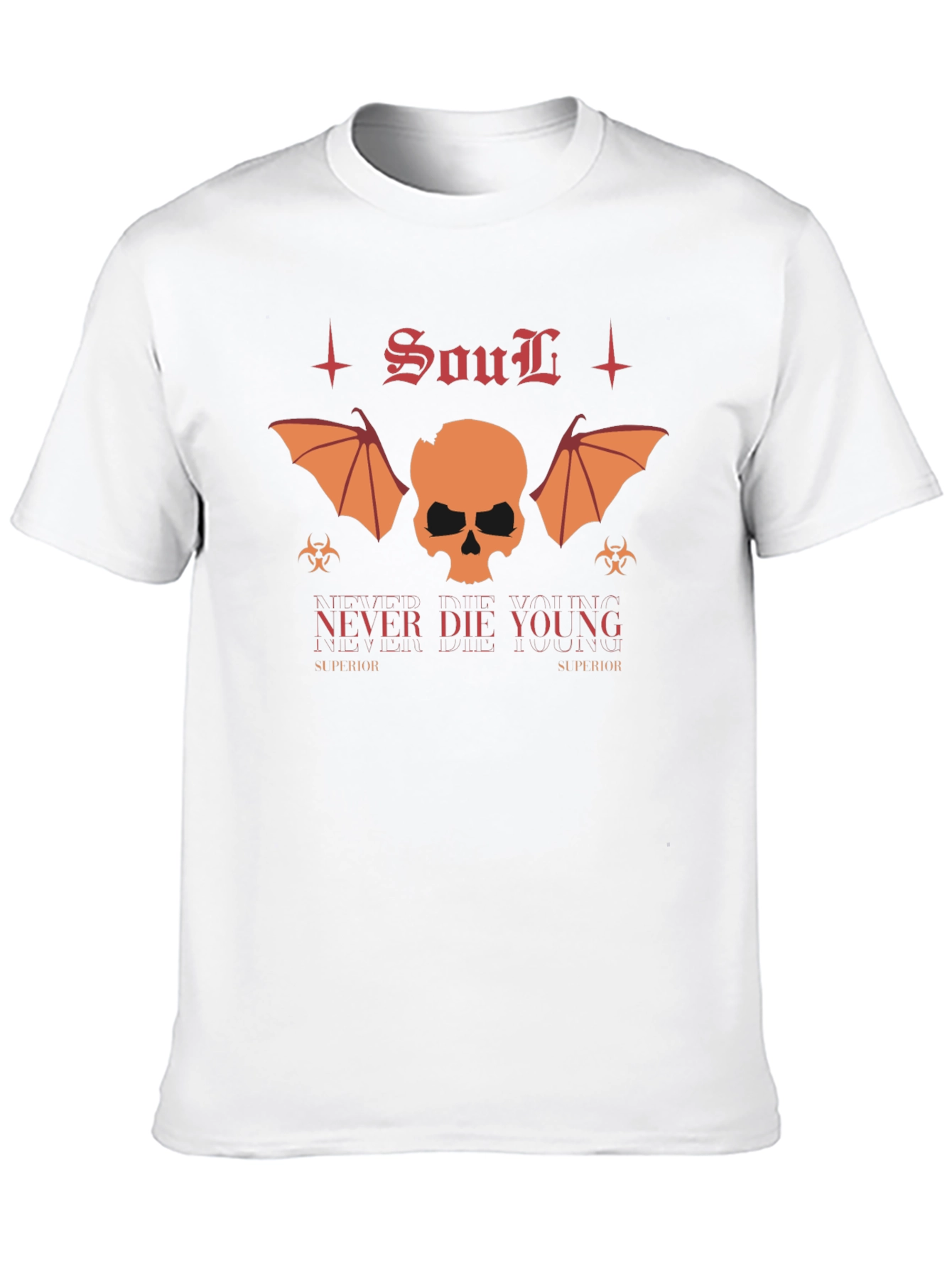 Soul Never Die Young Graphic T-Shirt