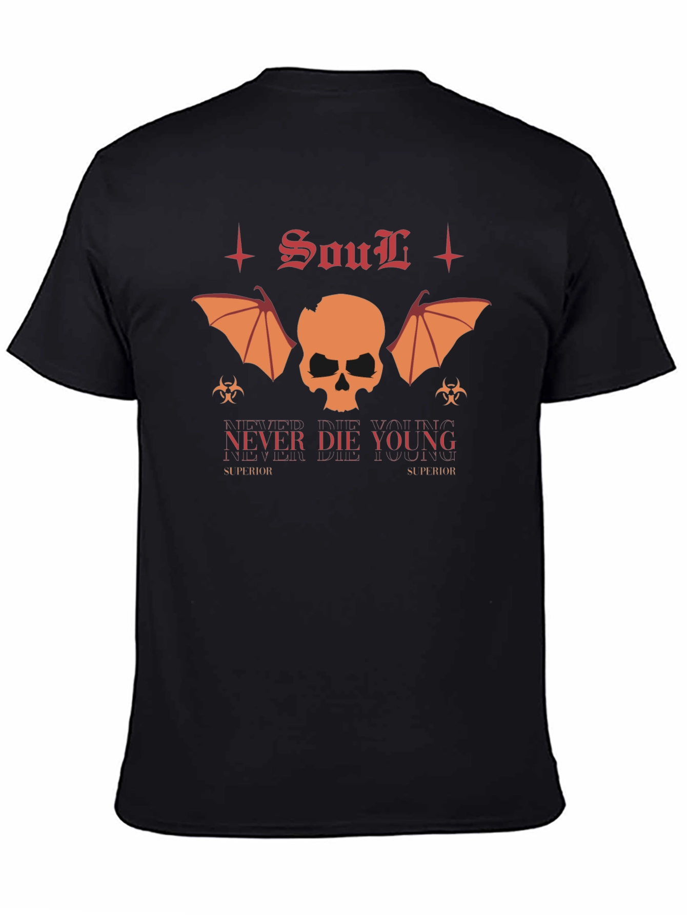 Soul Never Die Young Graphic T-Shirt