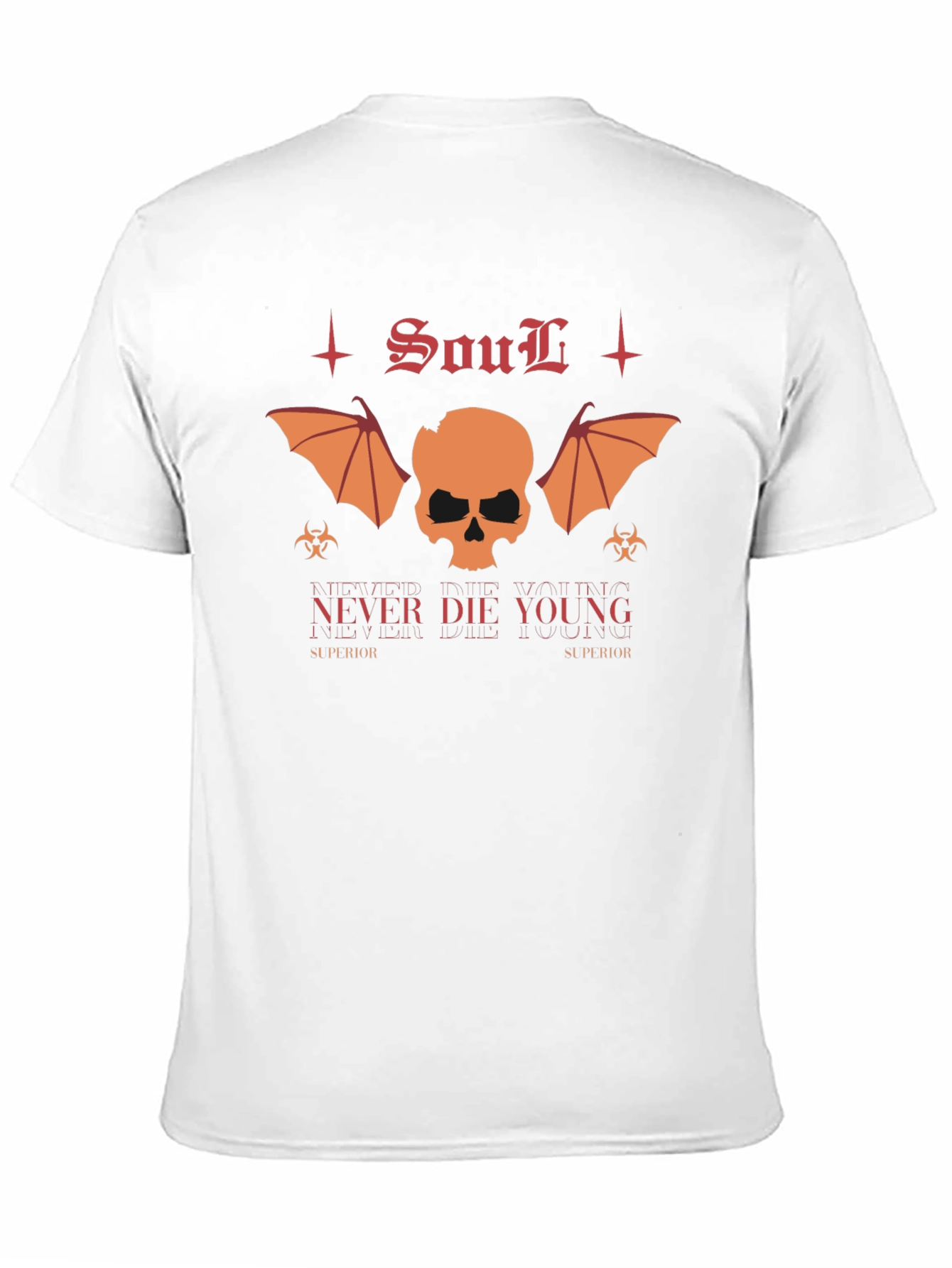 Soul Never Die Young Graphic T-Shirt