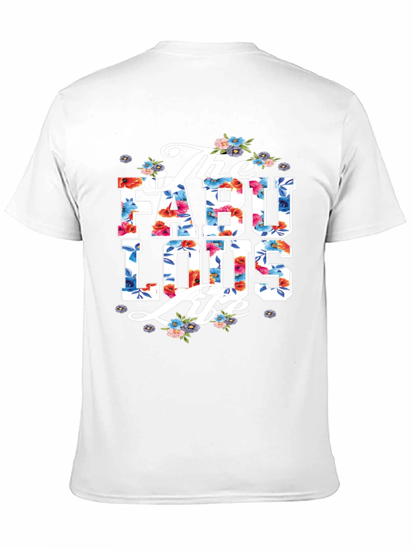 The Fabulous Life Floral Graphic Tee