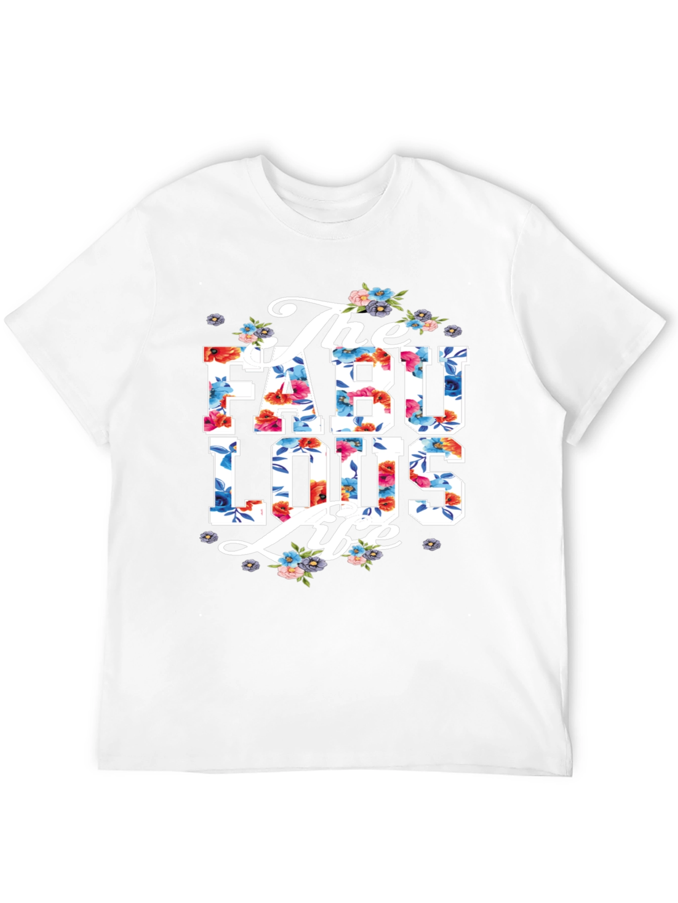 The Fabulous Life Floral Graphic Tee