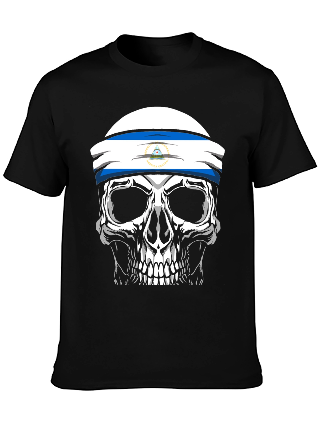 Nicaragua Skull Graphic Tee