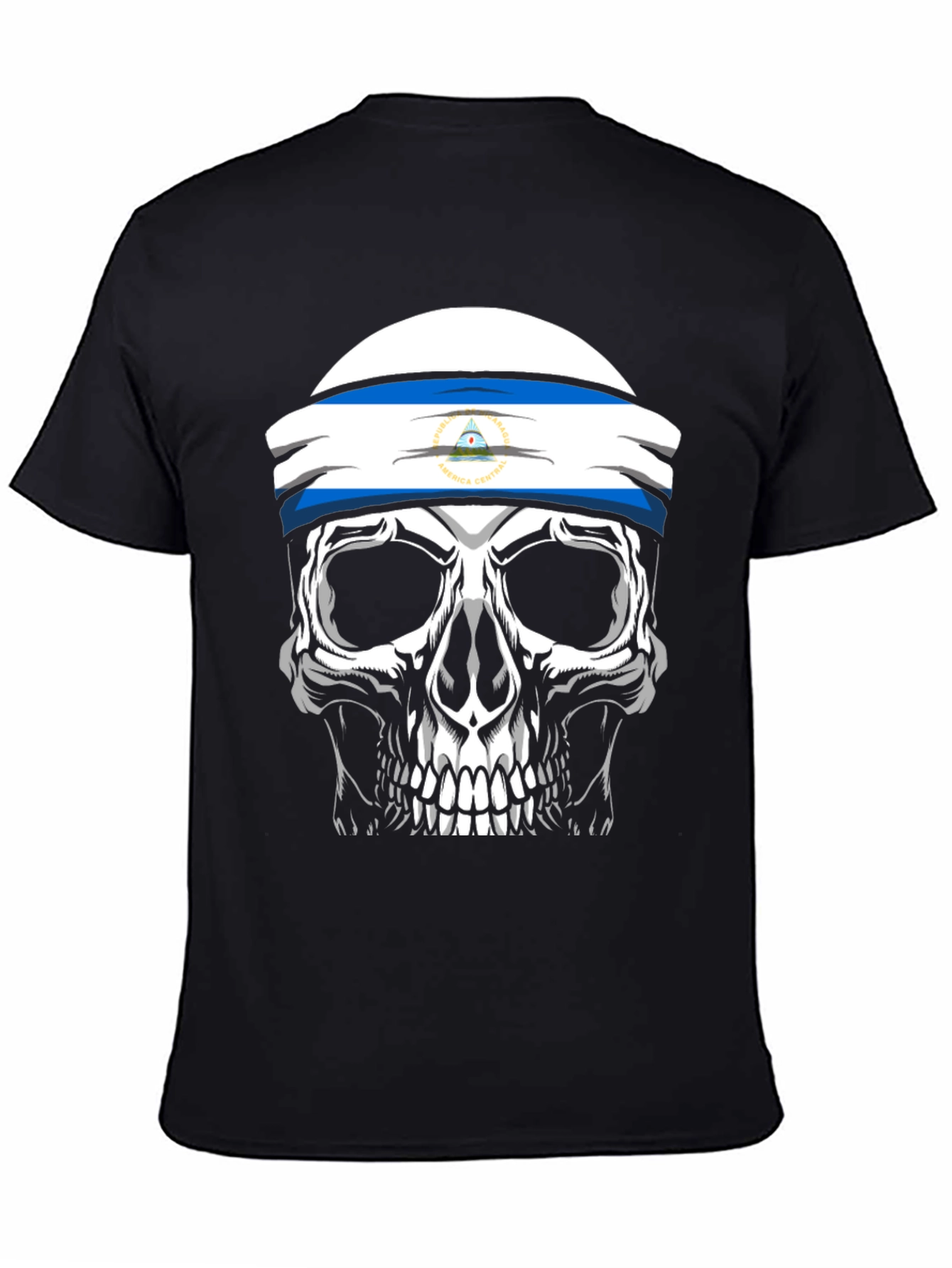 Nicaragua Skull Graphic Tee