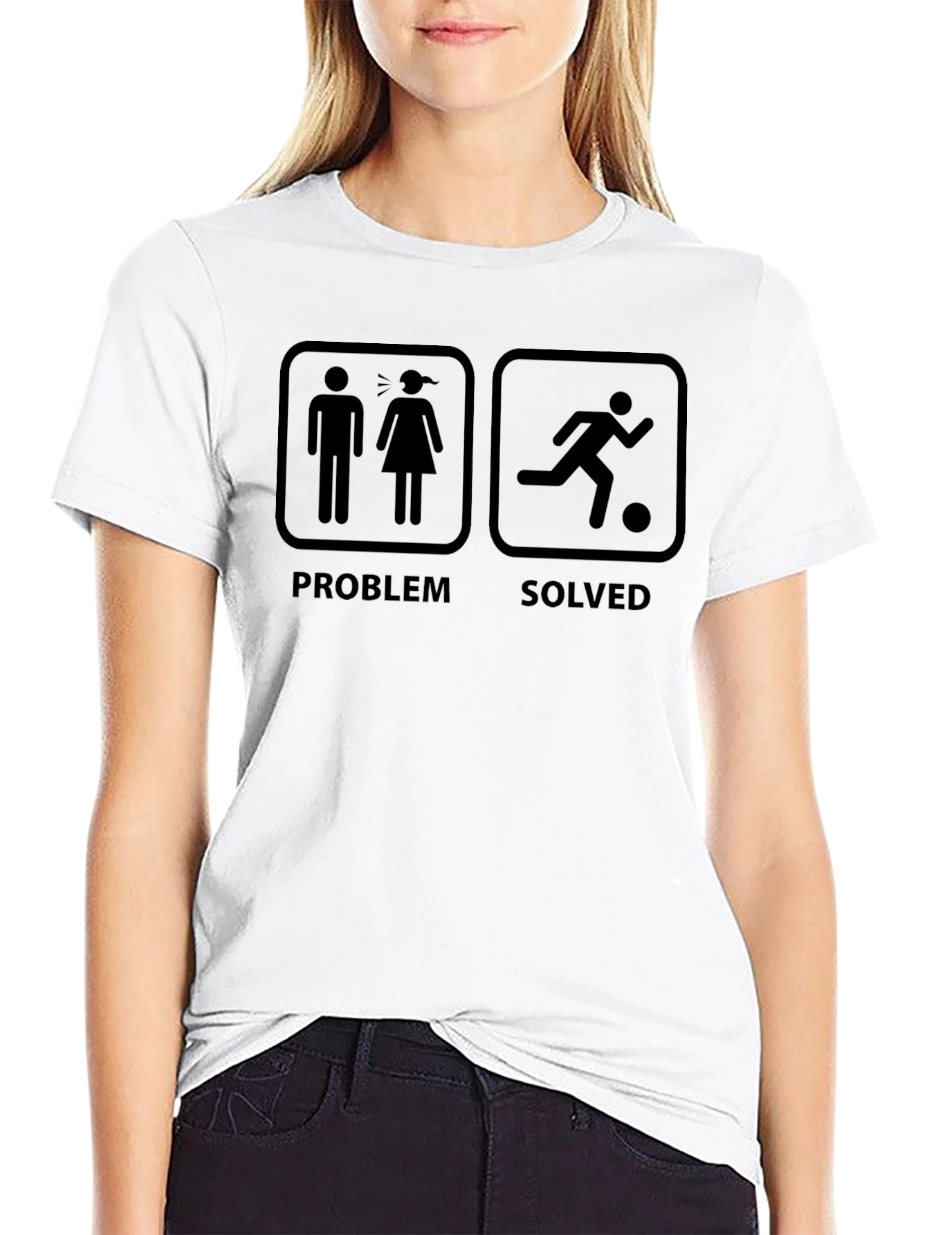 Problem Solved Soccer T-Shirt