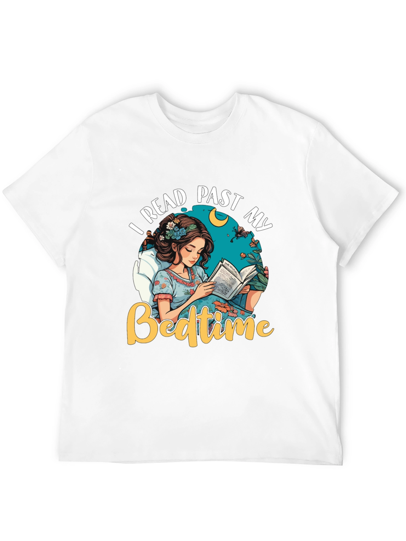 I Read Past My Bedtime Graphic Tee