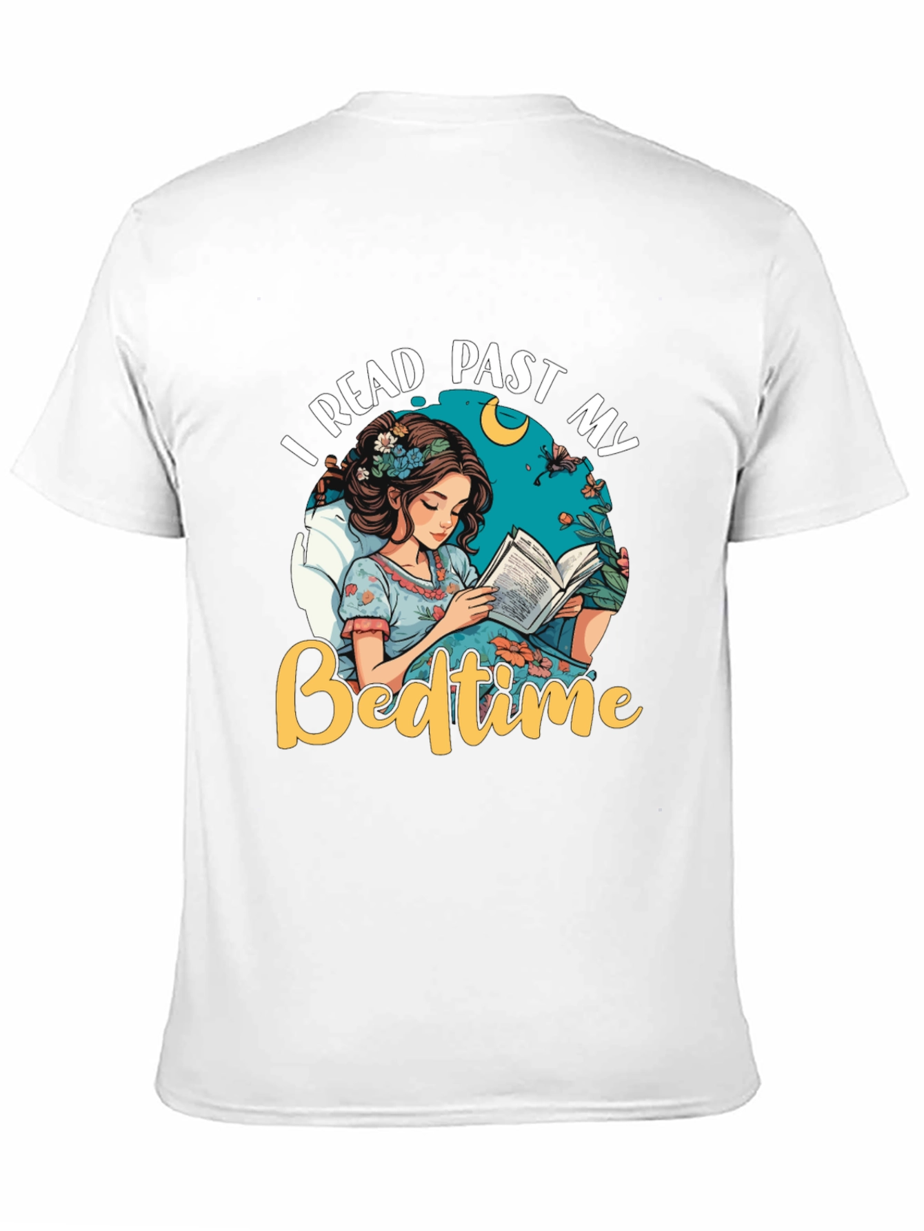 I Read Past My Bedtime Graphic Tee
