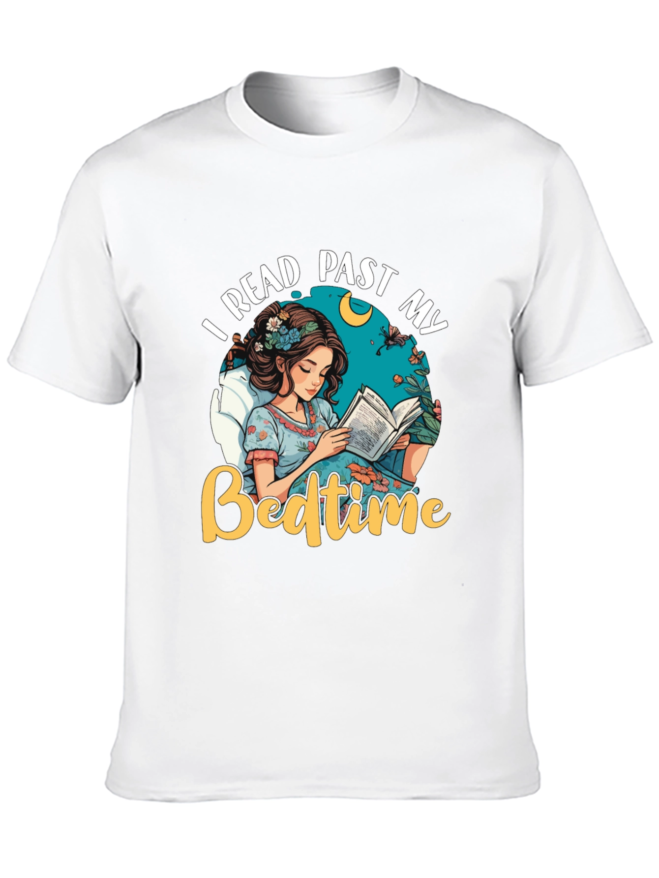 I Read Past My Bedtime Graphic Tee