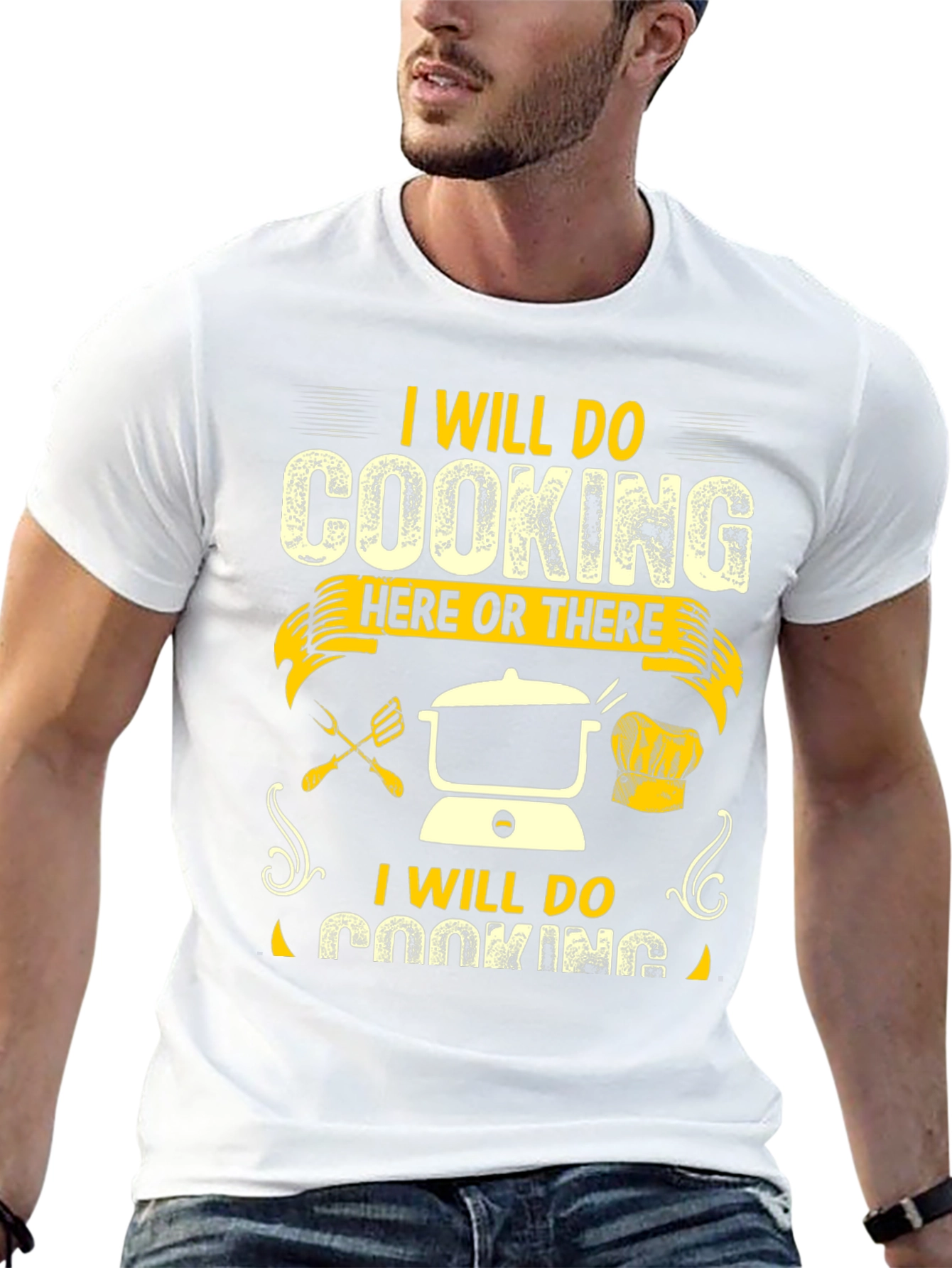I Will Do Cooking Here or There T-Shirt