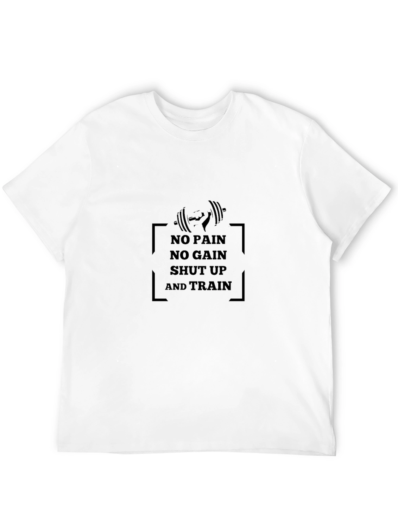Motivational Workout Shirt - No Pain No Gain