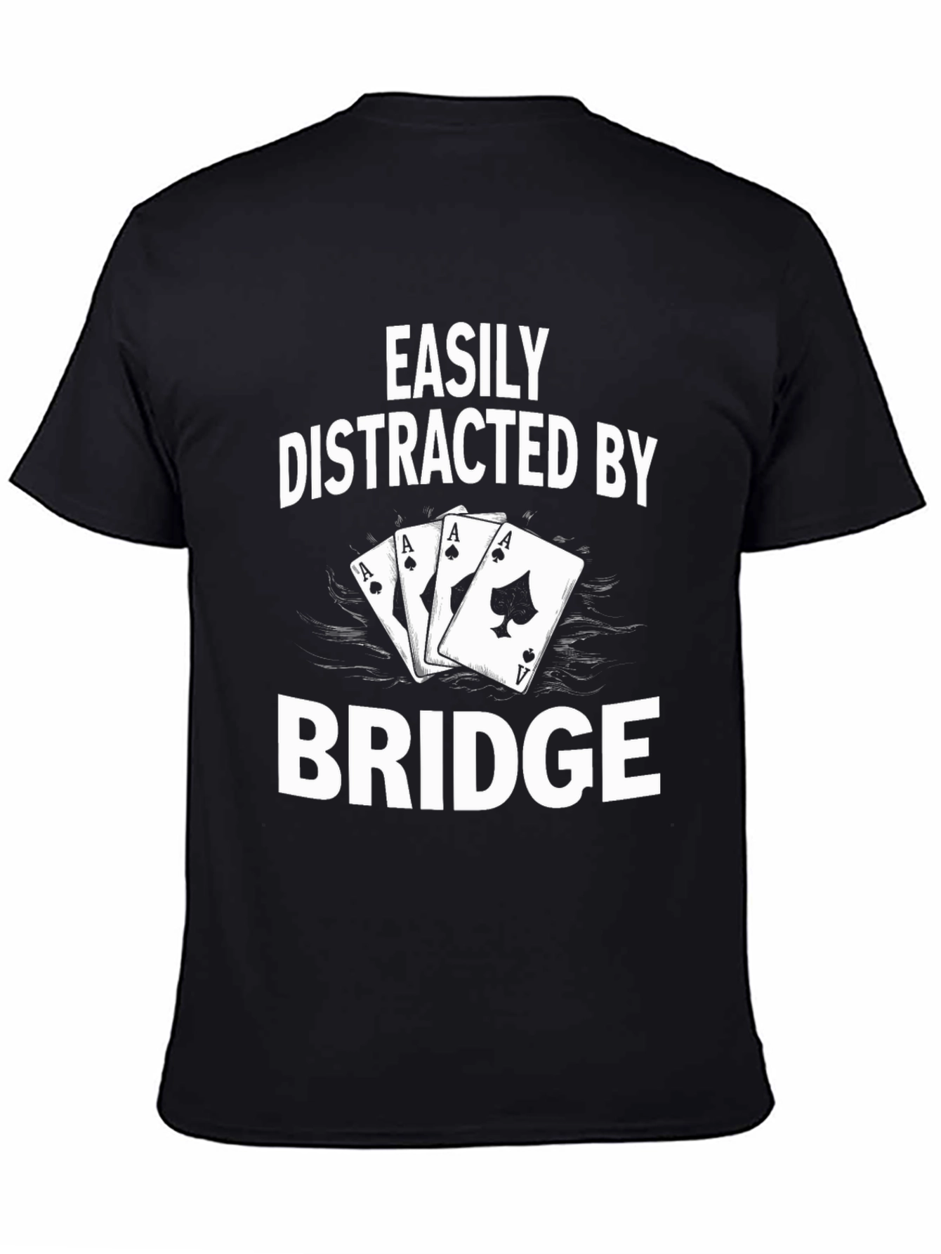 Easily Distracted by Bridge Graphic Tee
