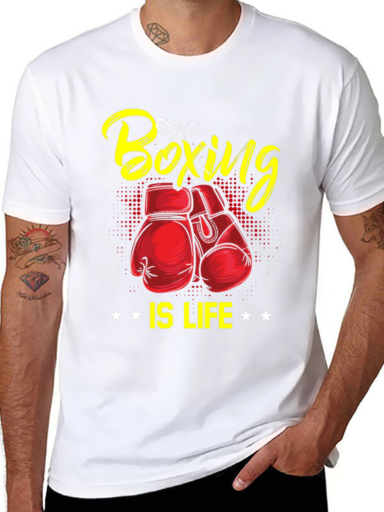 Boxing is Life Graphic T-Shirt