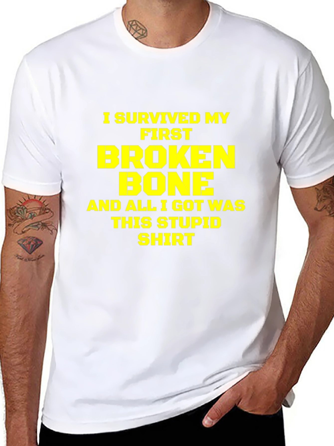 I Survived My First Broken Bone T-Shirt