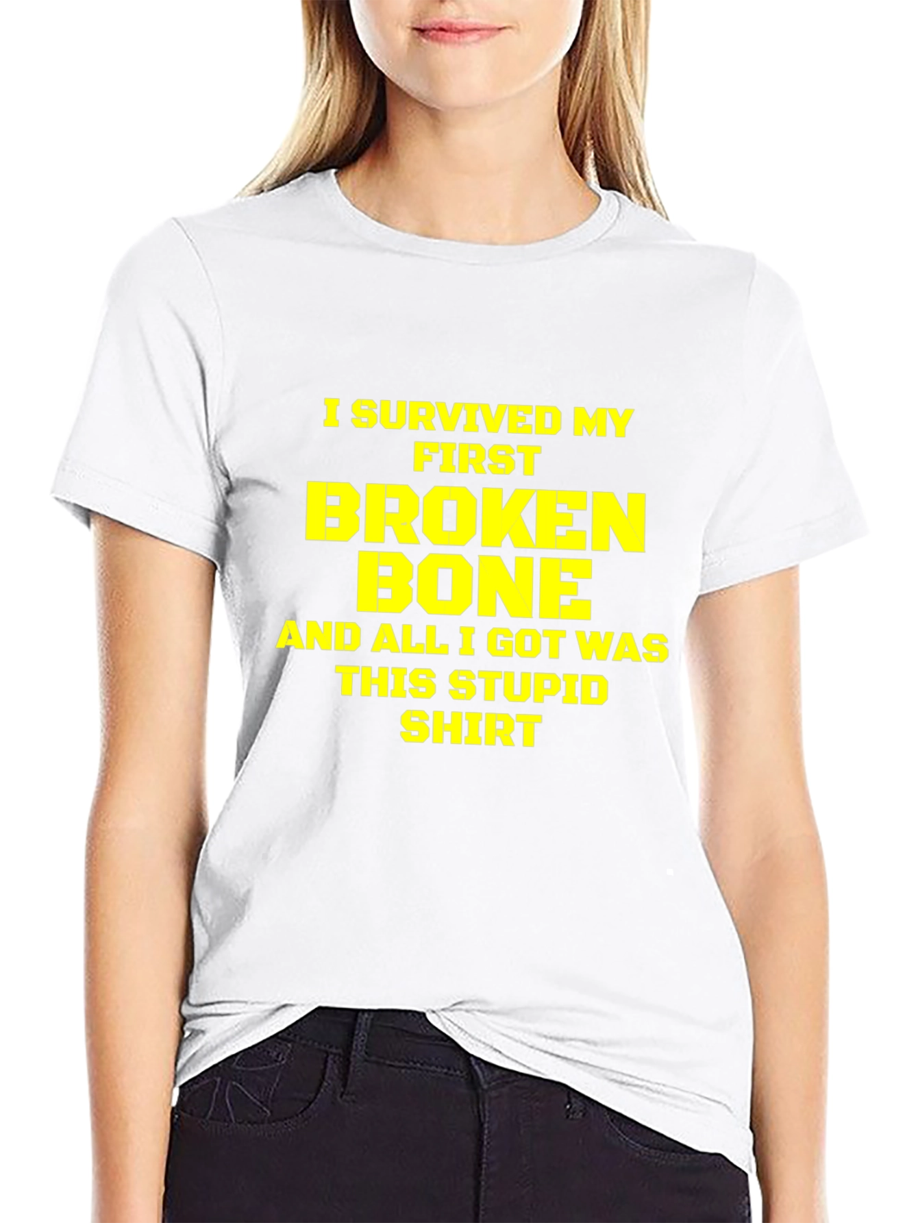 I Survived My First Broken Bone T-Shirt