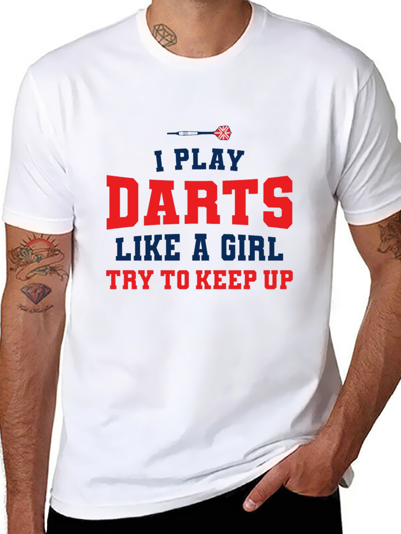I Play Darts Like a Girl T-Shirt