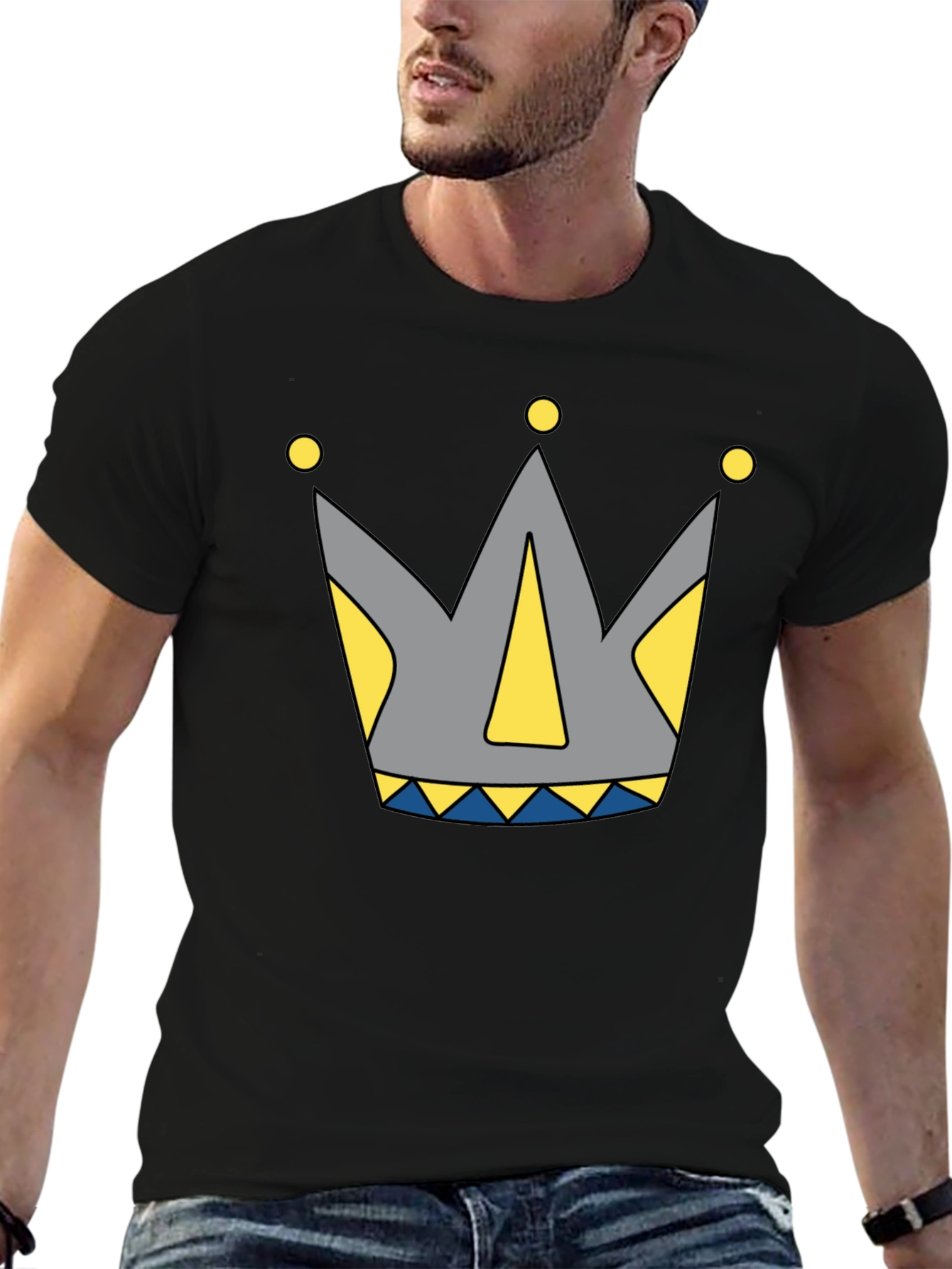 Crown Graphic Tee - Royal Style Everyday Comfort