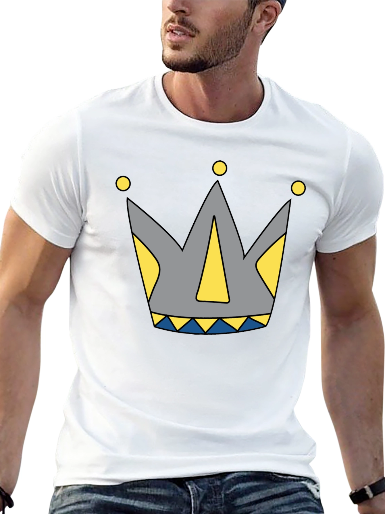 Crown Graphic Tee - Royal Style Everyday Comfort