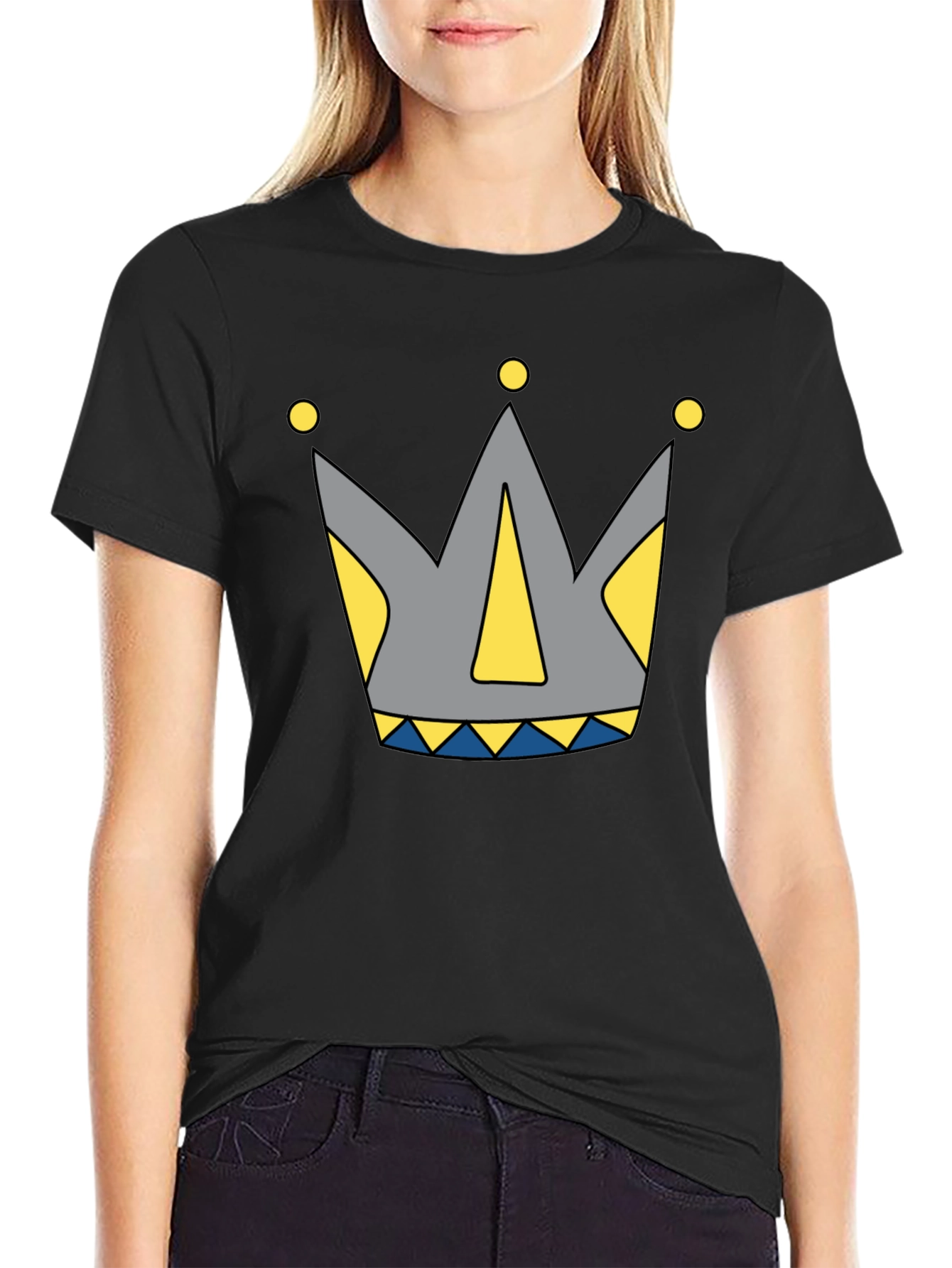 Crown Graphic Tee - Royal Style Everyday Comfort