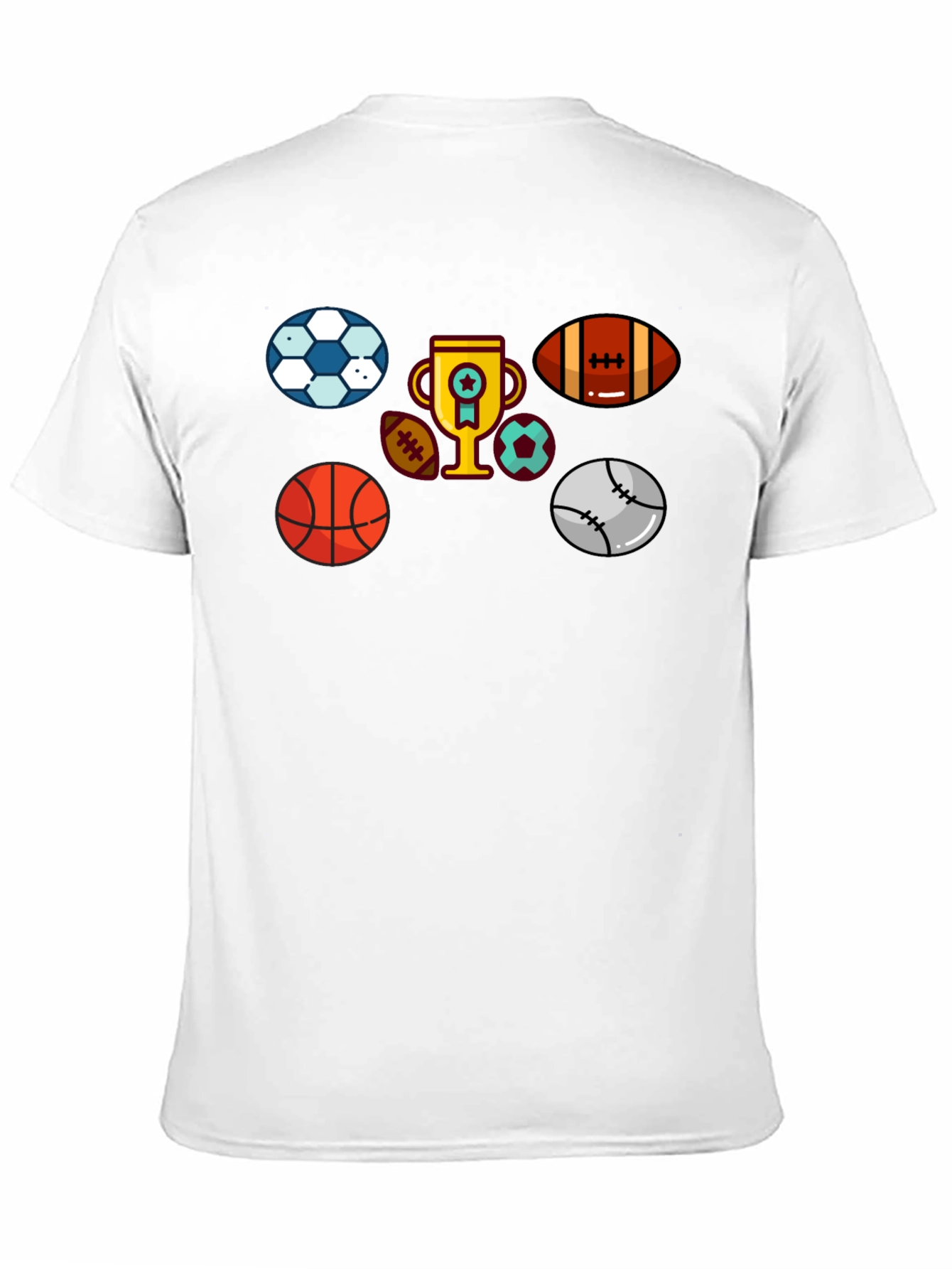 Sports Theme Graphic Tee