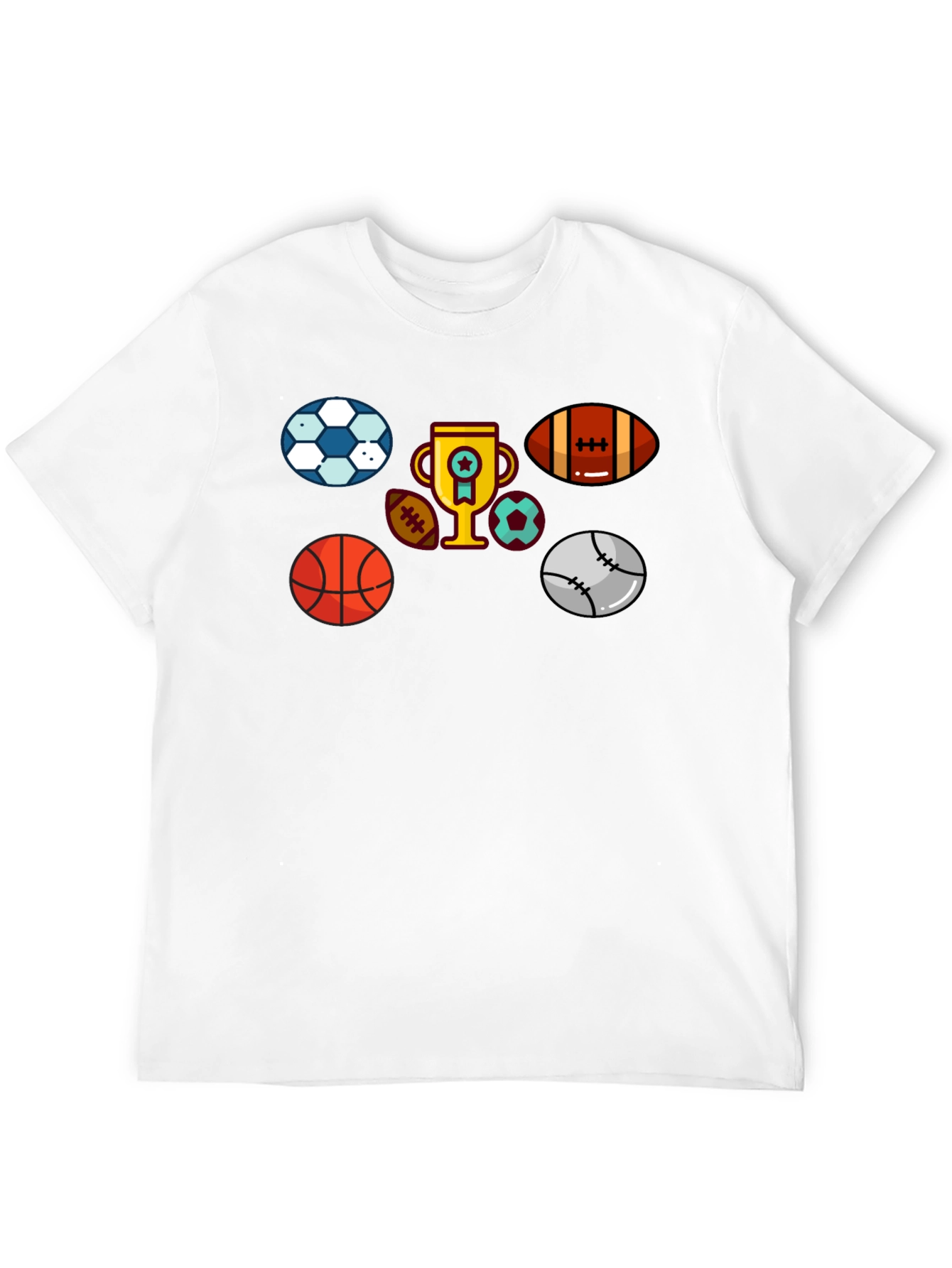 Sports Theme Graphic Tee