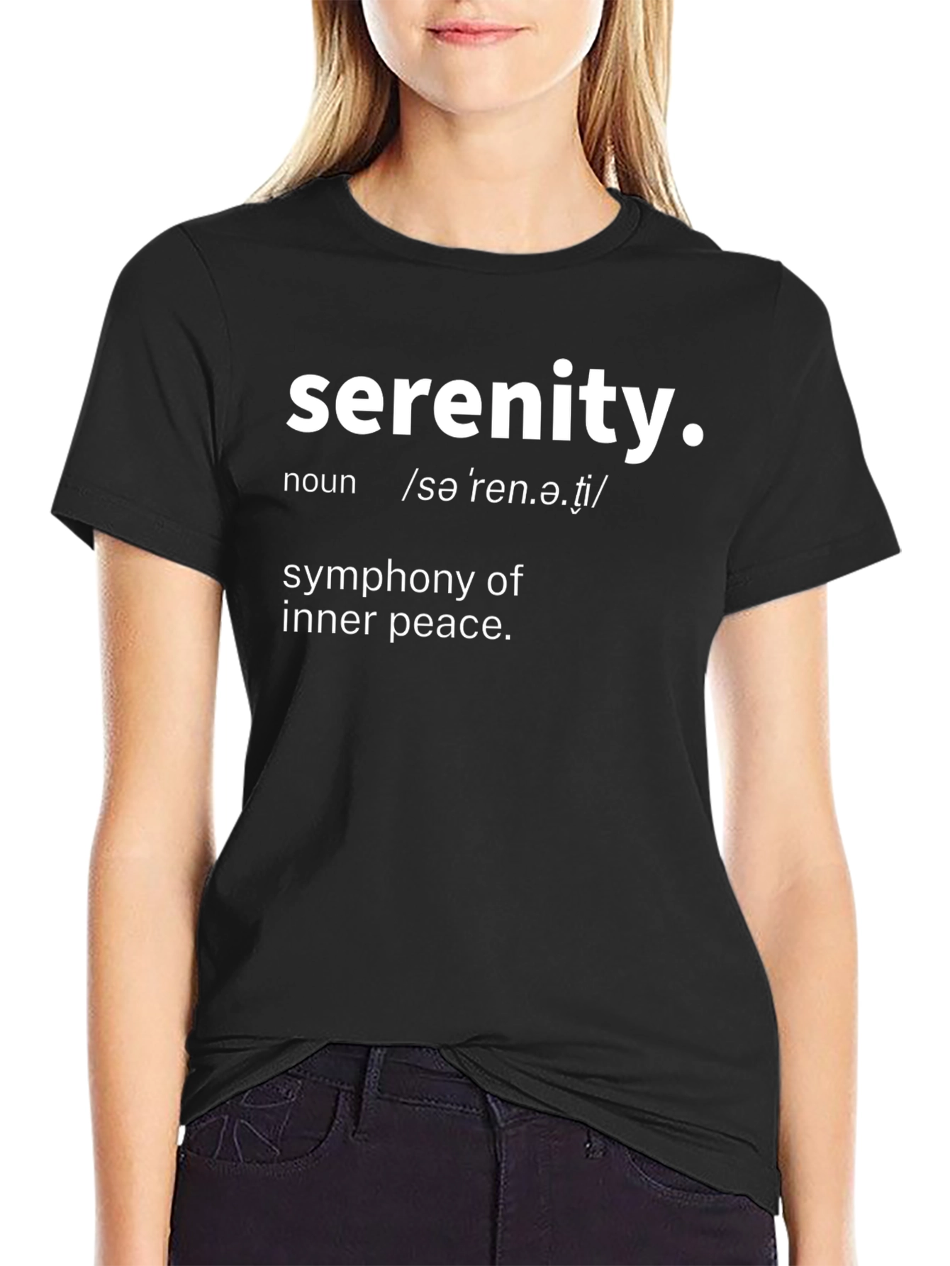 Serenity Definition Graphic T-Shirt