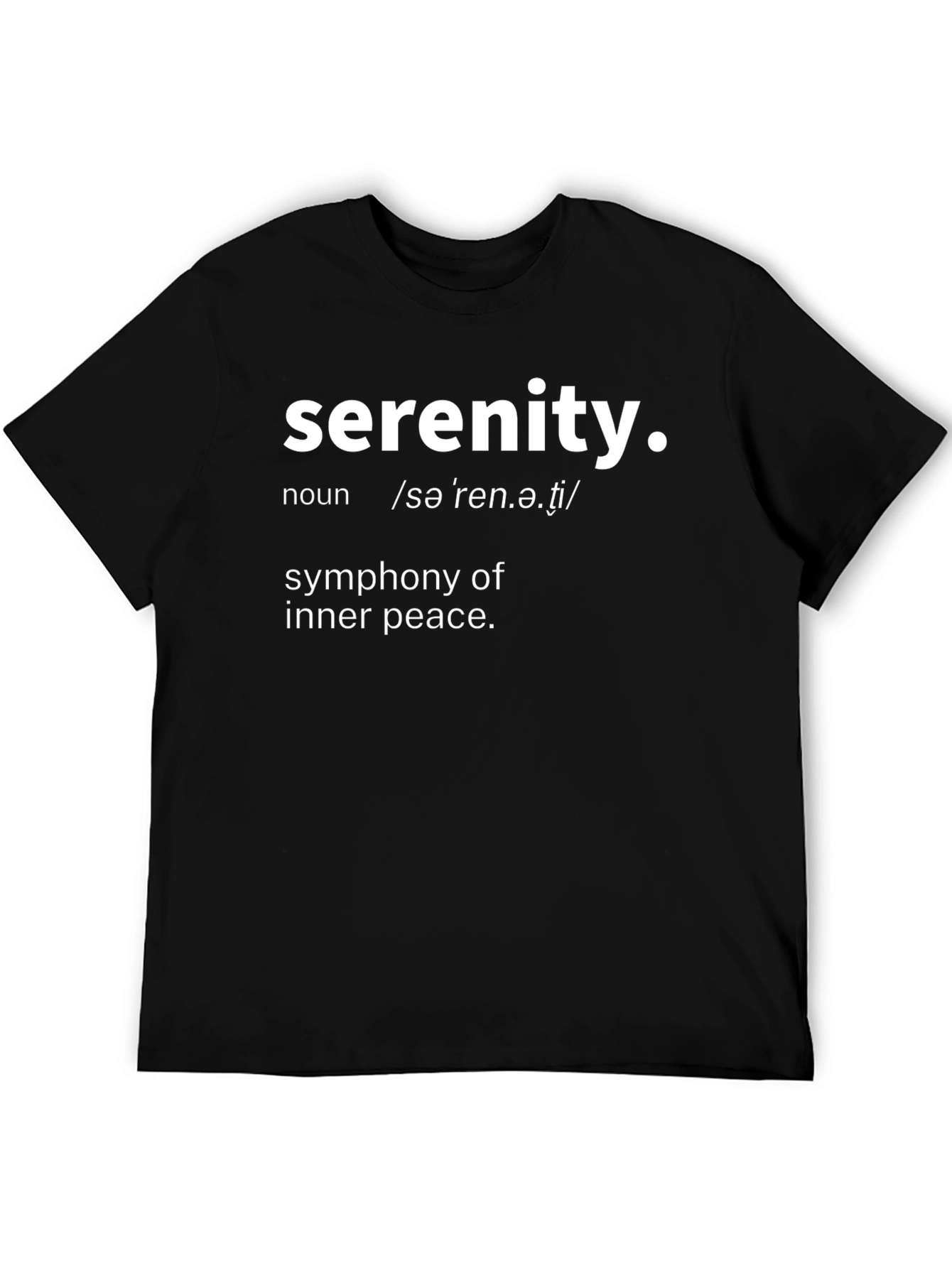 Serenity Definition Graphic T-Shirt