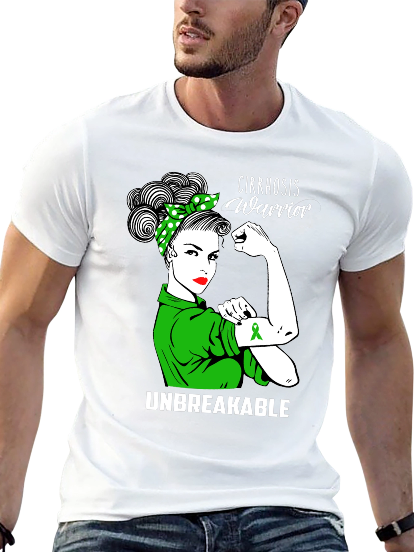 Cirrhosis Warrior Unbreakable T-Shirt
