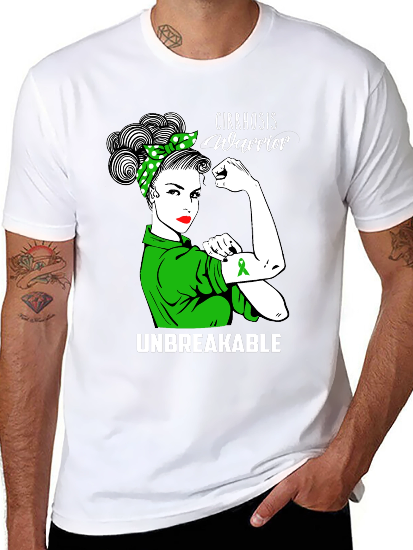 Cirrhosis Warrior Unbreakable T-Shirt