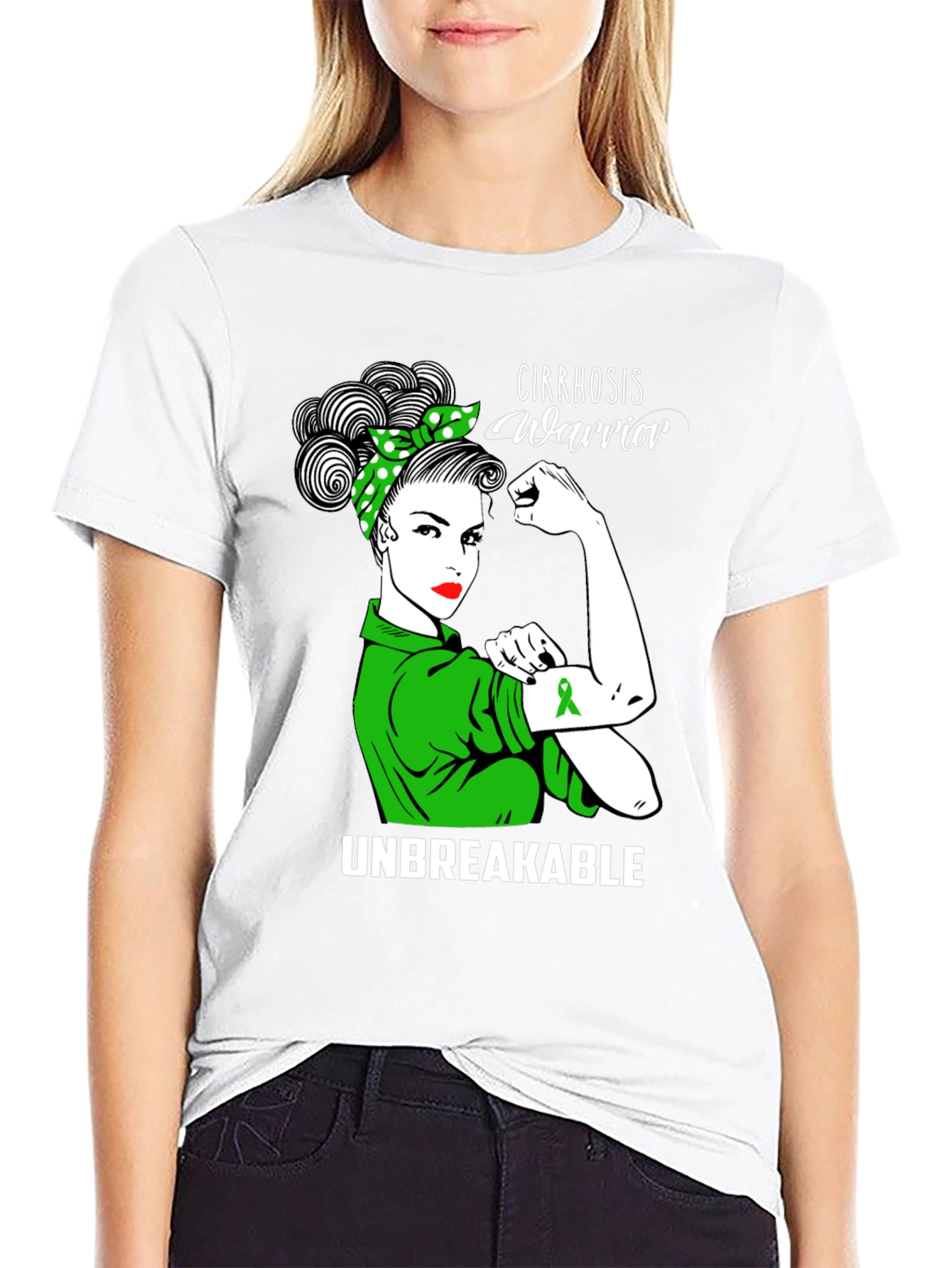 Cirrhosis Warrior Unbreakable T-Shirt