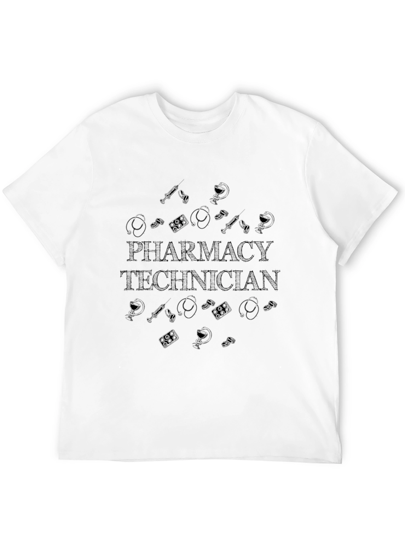 Pharmacy Technician T-Shirt - Medical Design
