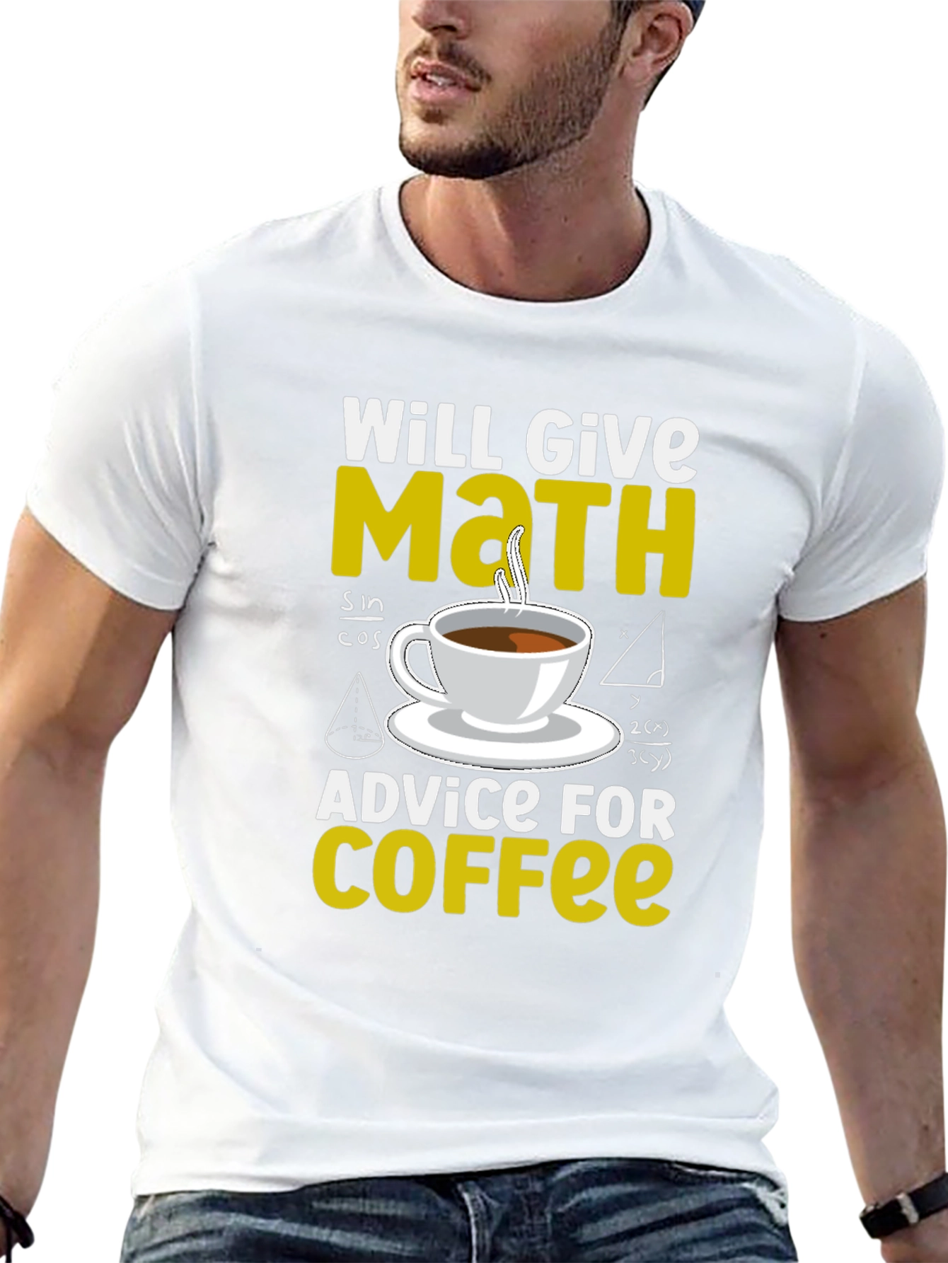 Math Advice for Coffee T-Shirt