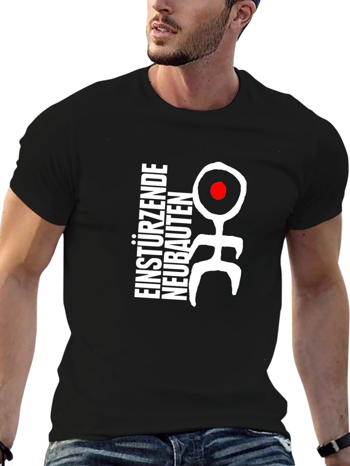 Einstürzende Neubauten Graphic Tee - Black Cotton