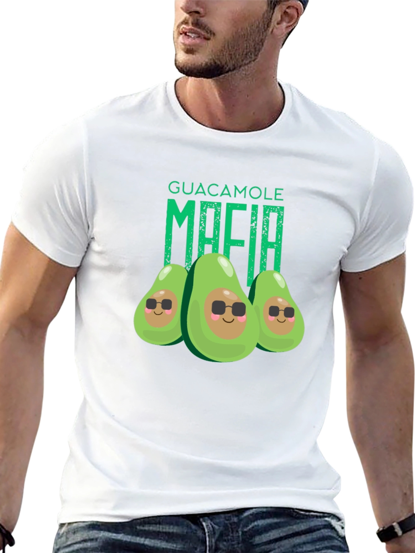 Guacamole Mafia Funny Avocado T-Shirt
