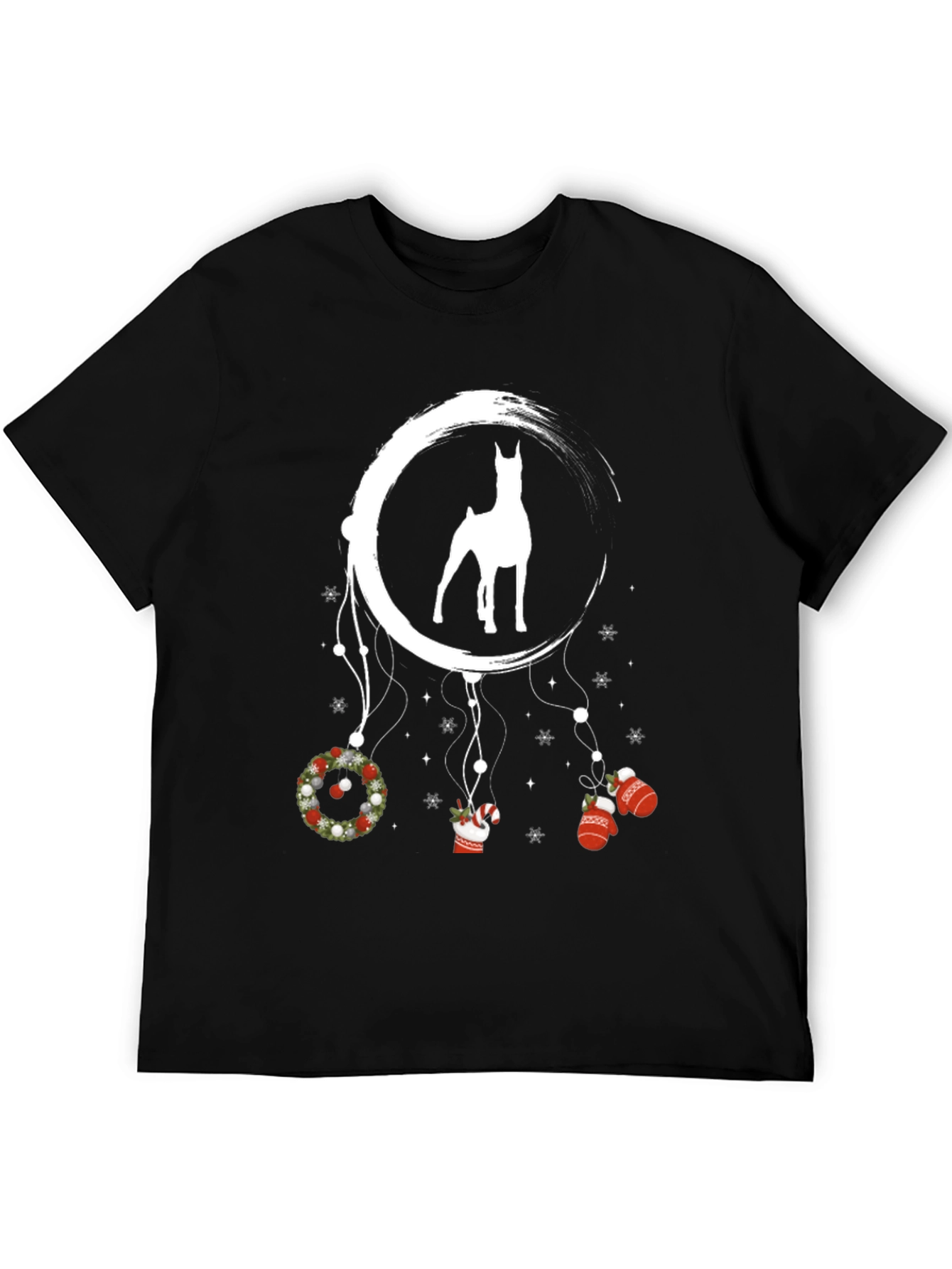 Christmas Dog Dreamcatcher Tee