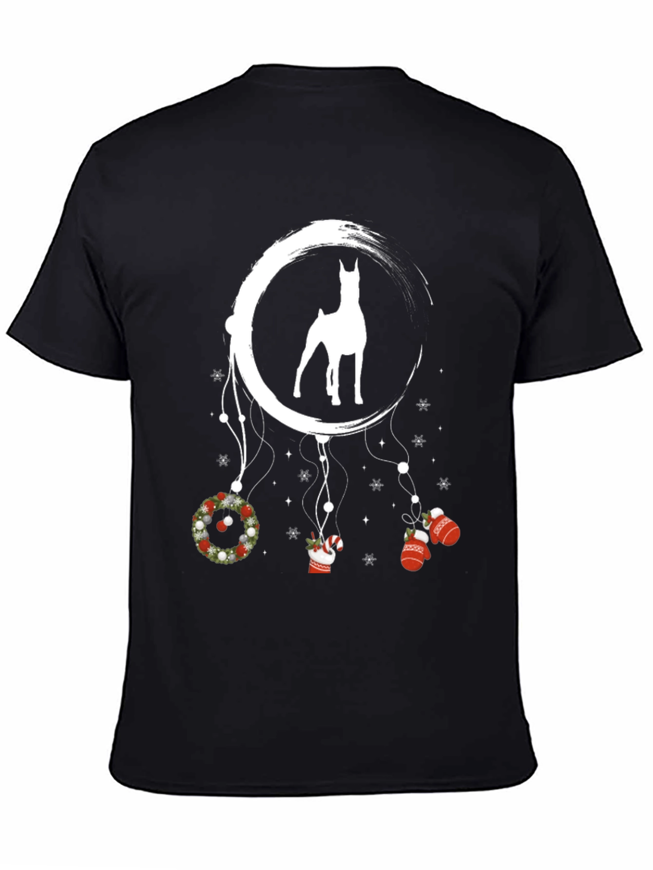 Christmas Dog Dreamcatcher Tee