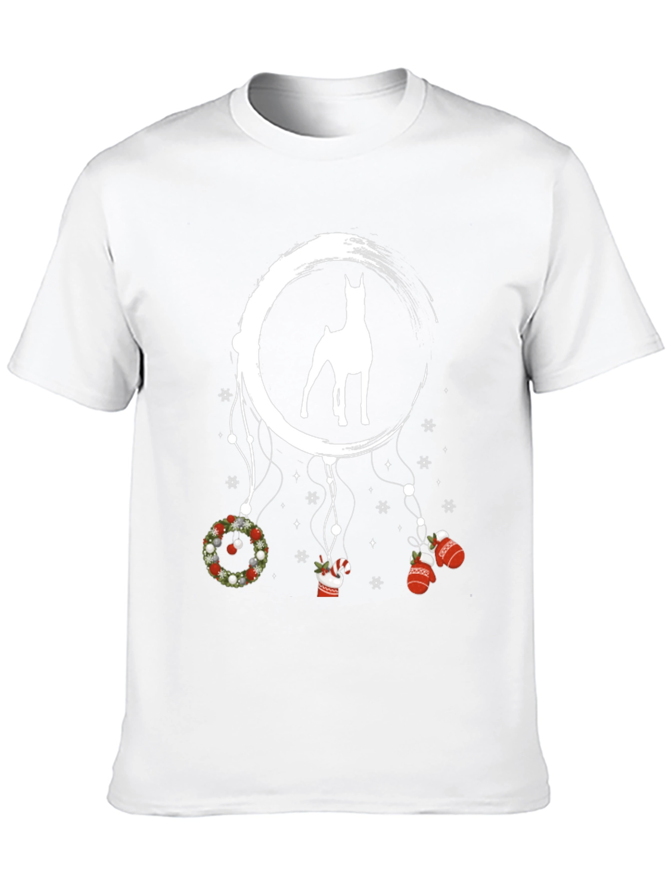 Christmas Dog Dreamcatcher Tee