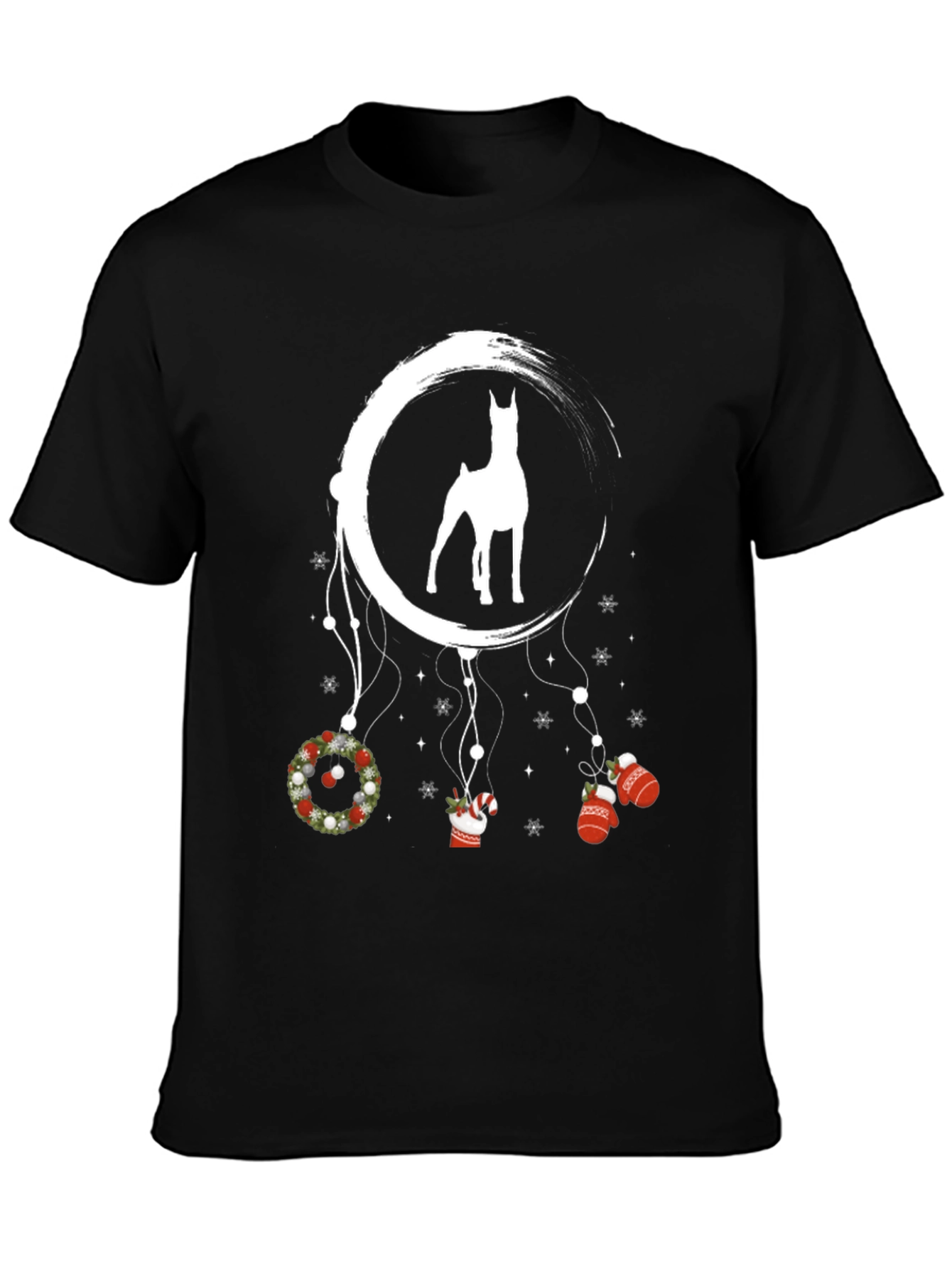 Christmas Dog Dreamcatcher Tee