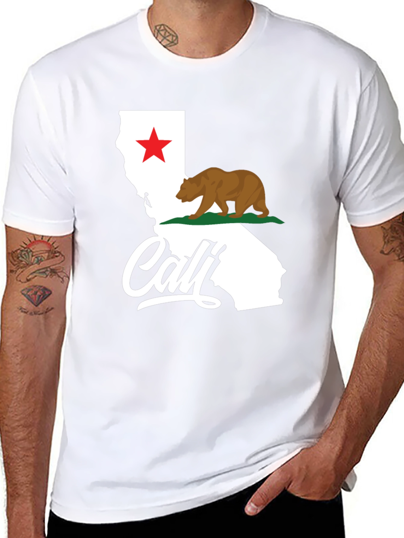 California Cali Bear State T-Shirt