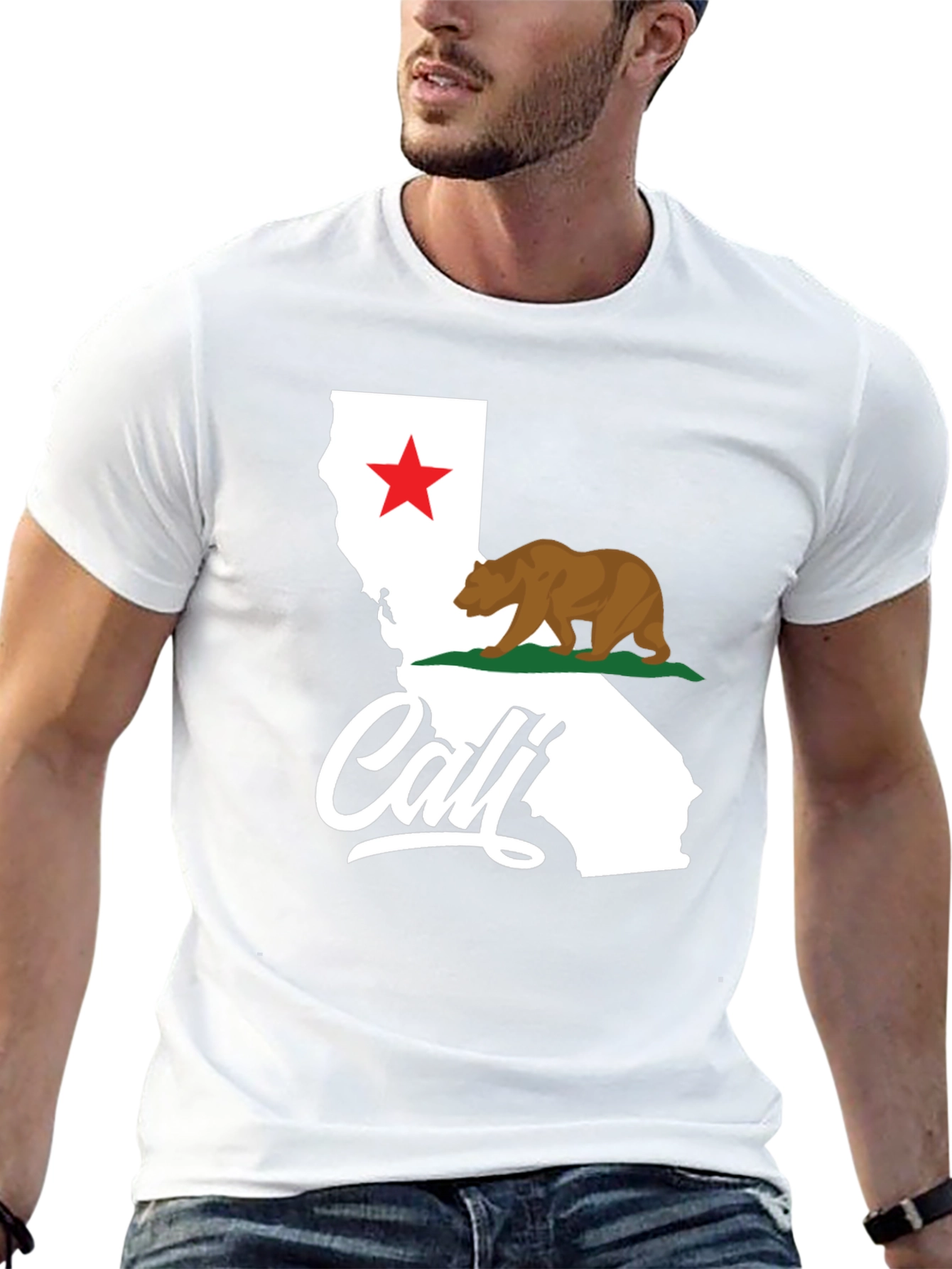 California Cali Bear State T-Shirt