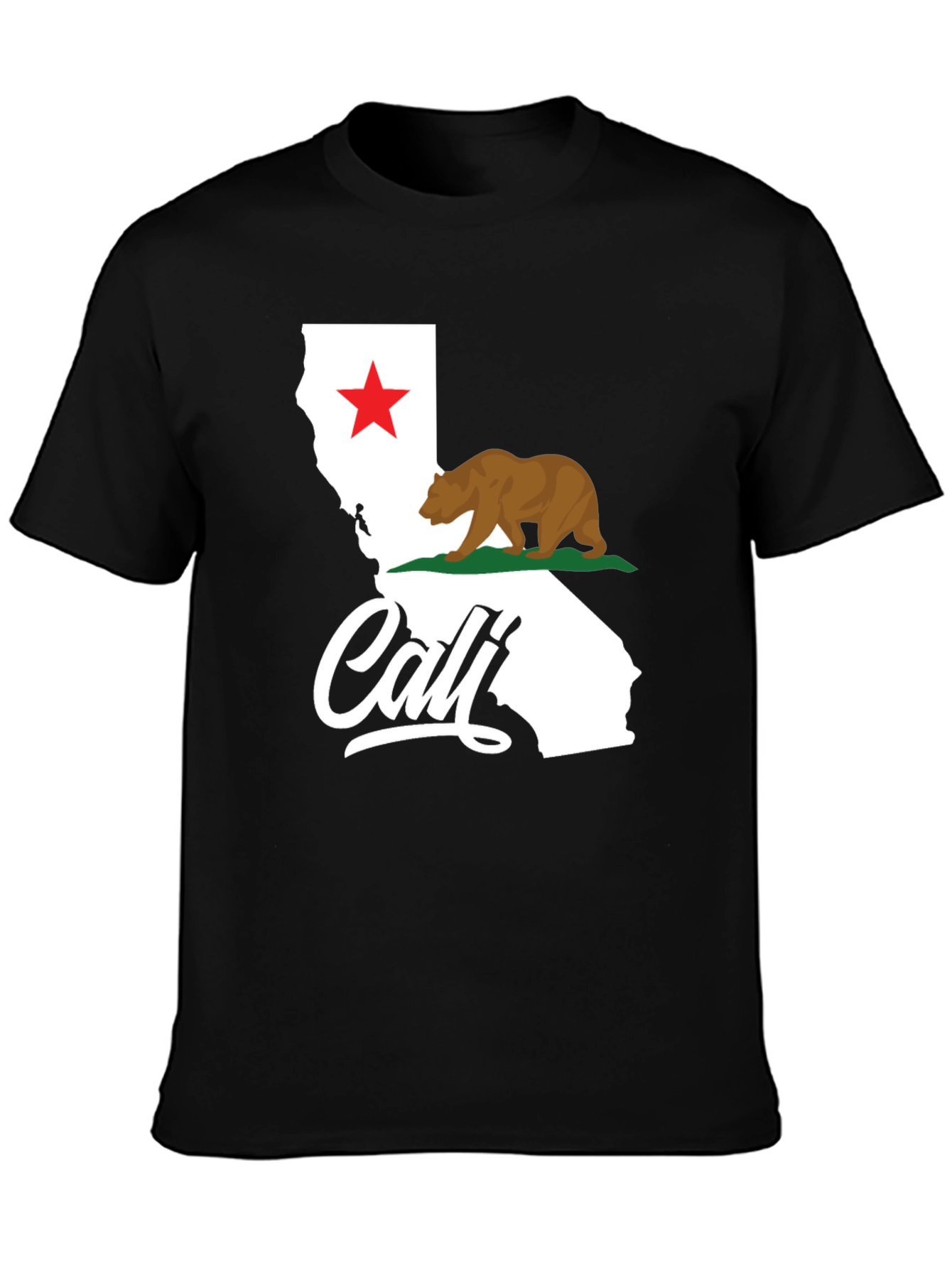 California Cali Bear State T-Shirt