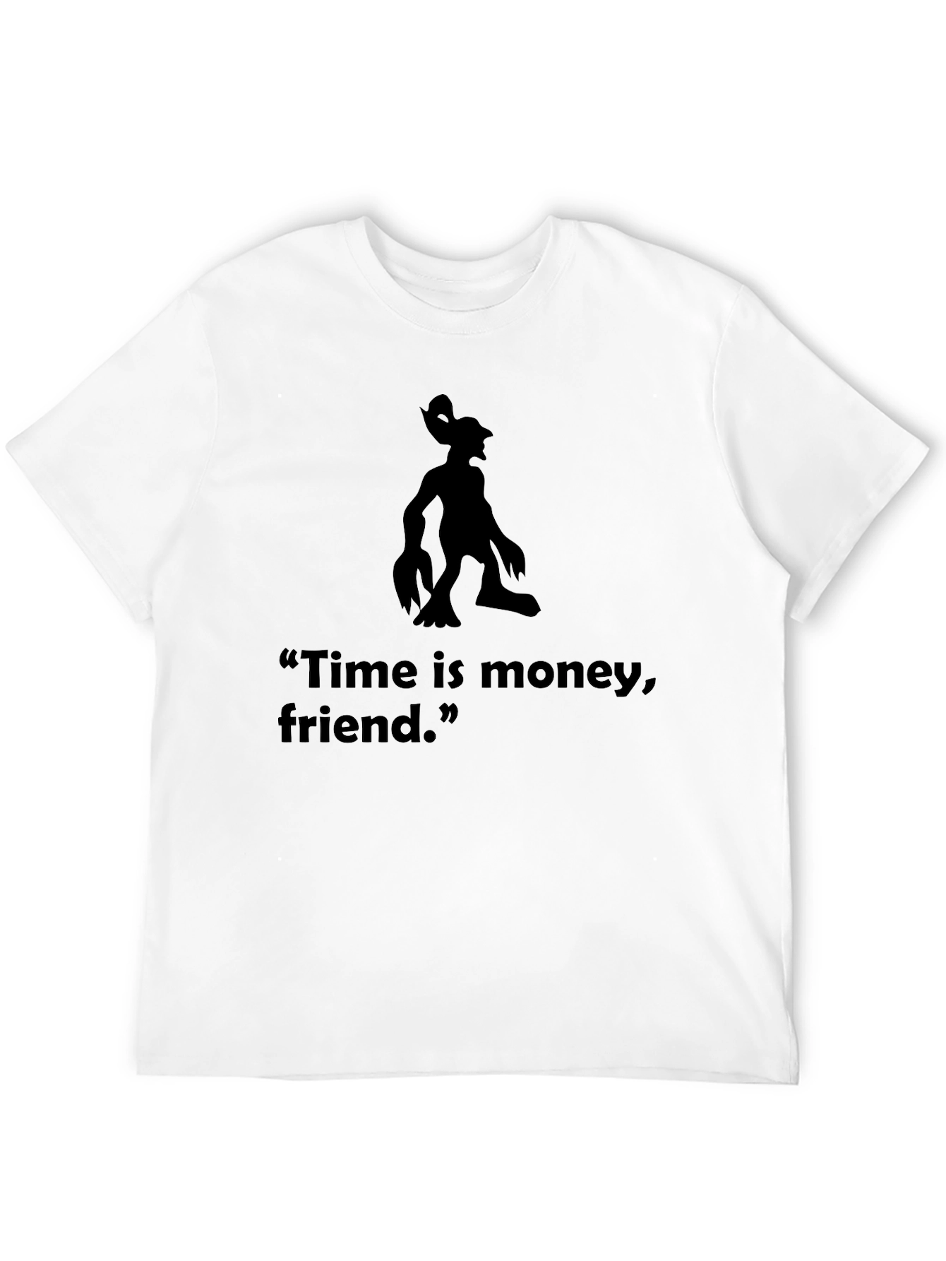 Time is Money Friend Graphic T-Shirt