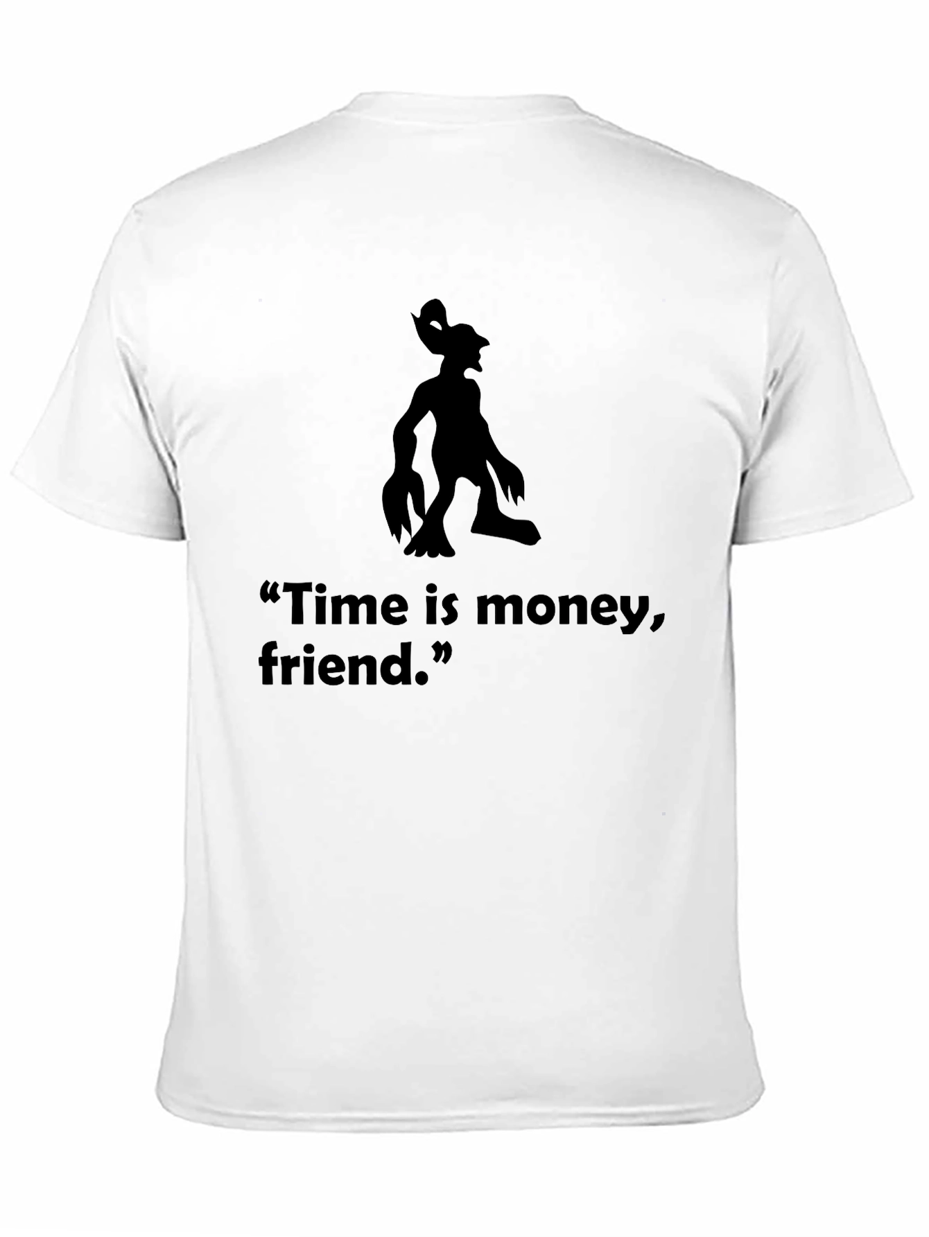Time is Money Friend Graphic T-Shirt