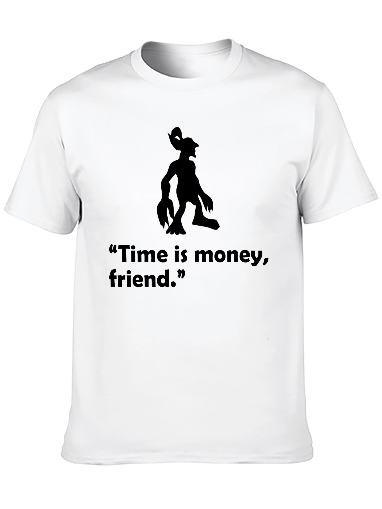 Time is Money Friend Graphic T-Shirt
