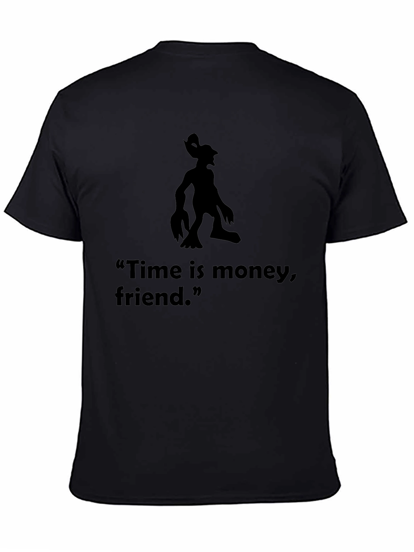 Time is Money Friend Graphic T-Shirt