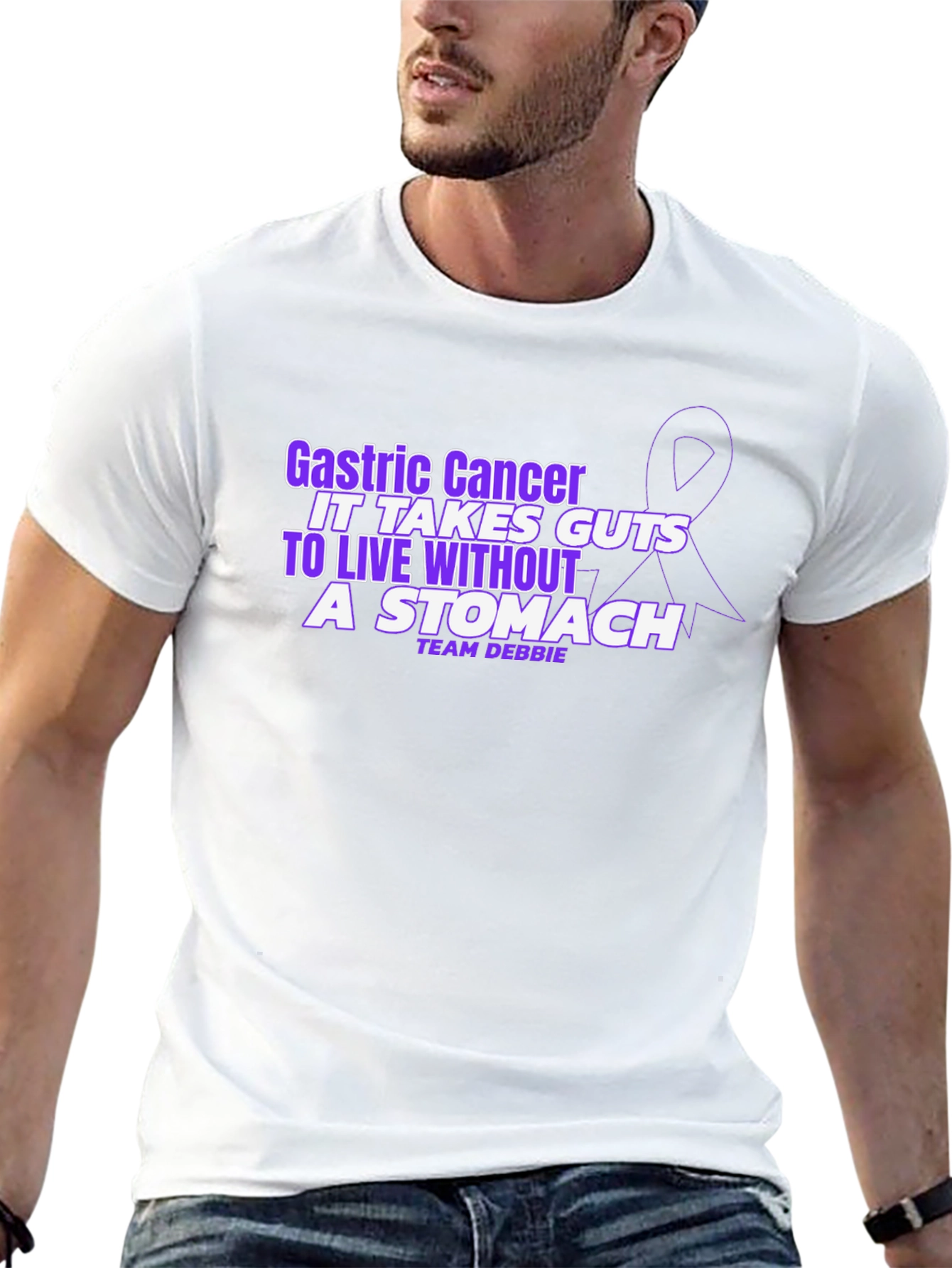 Gastric Cancer Awareness T-Shirt - Team Debbie