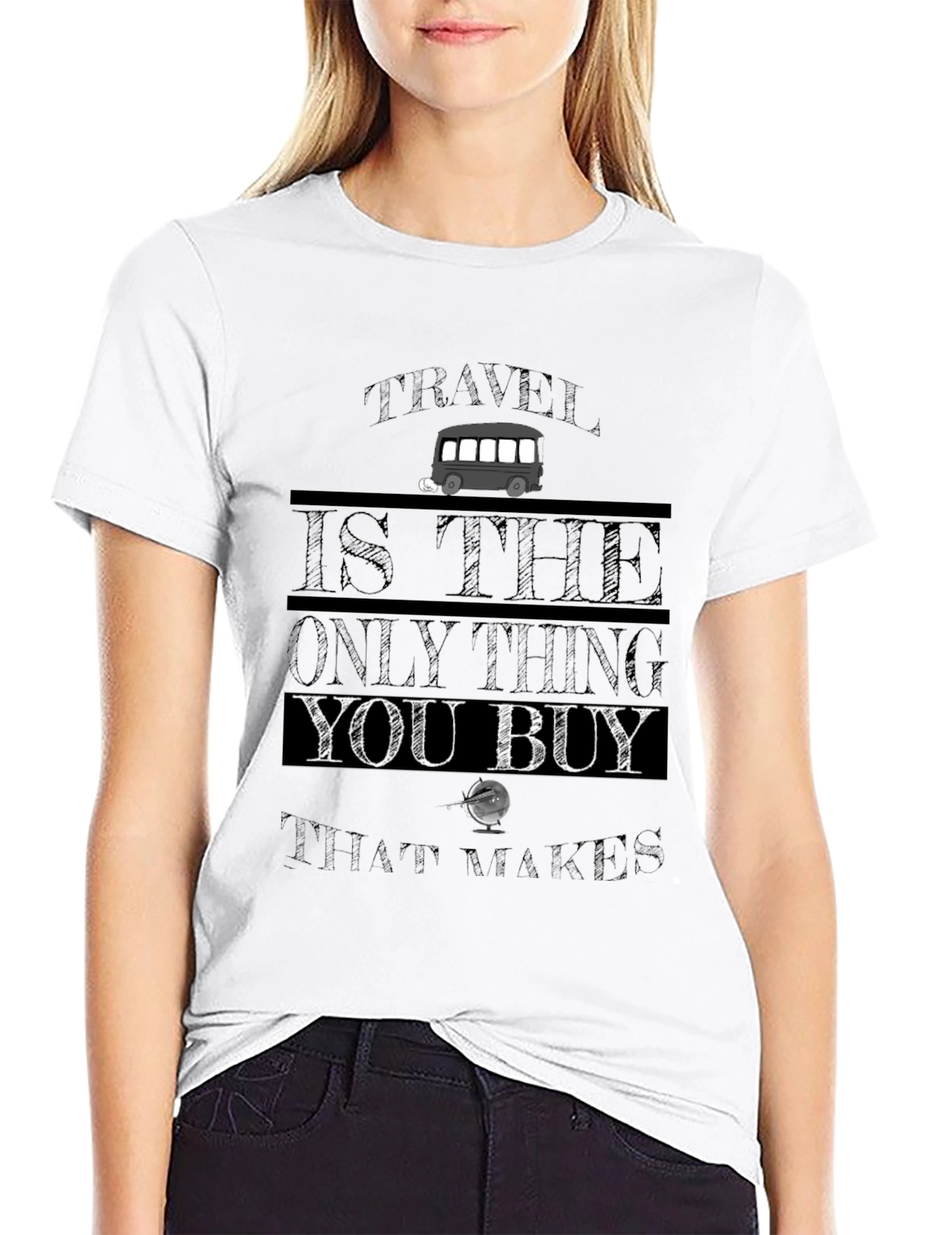 Travel Quote T-Shirt - Road Trip Ready