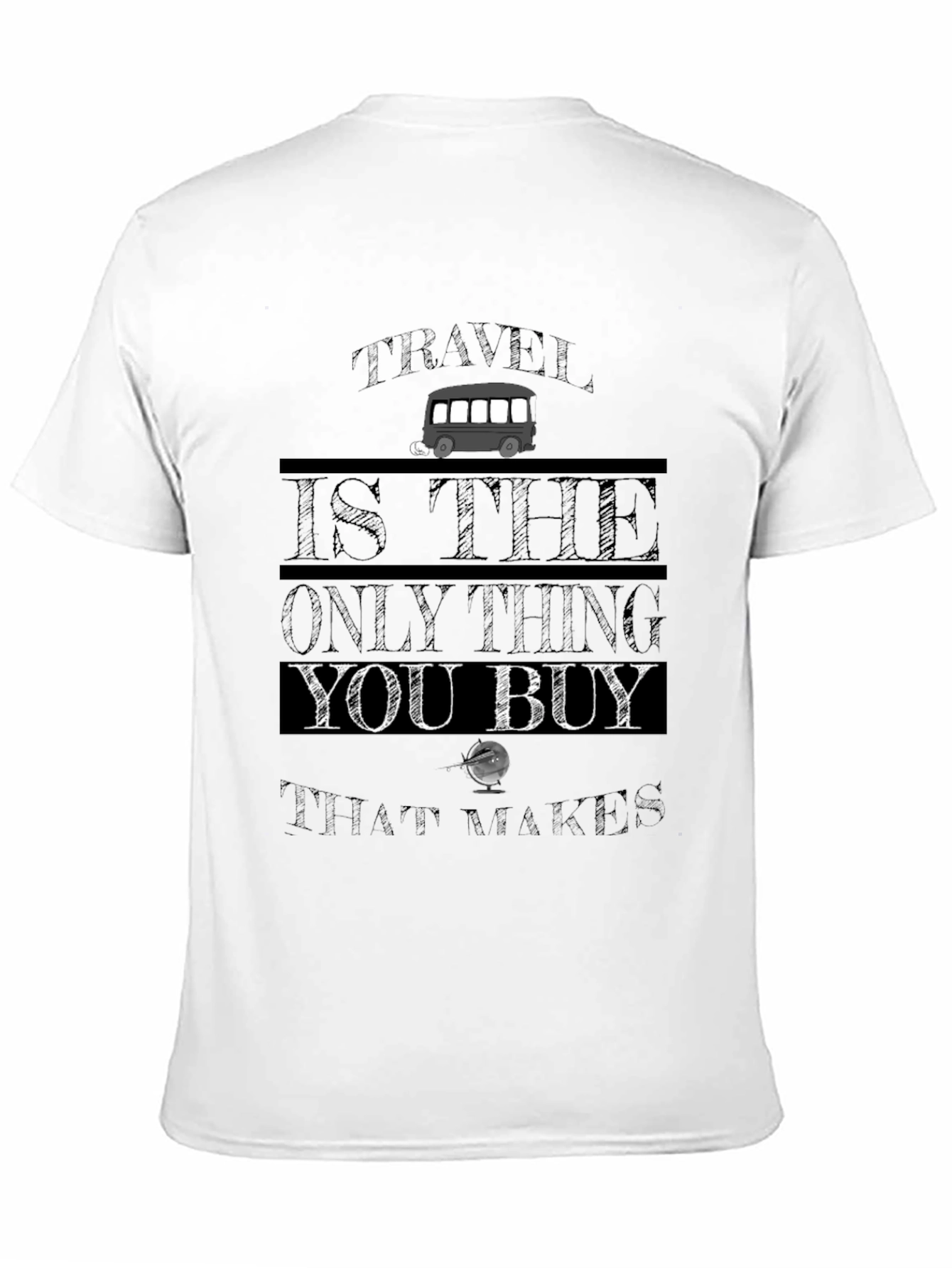 Travel Quote T-Shirt - Road Trip Ready