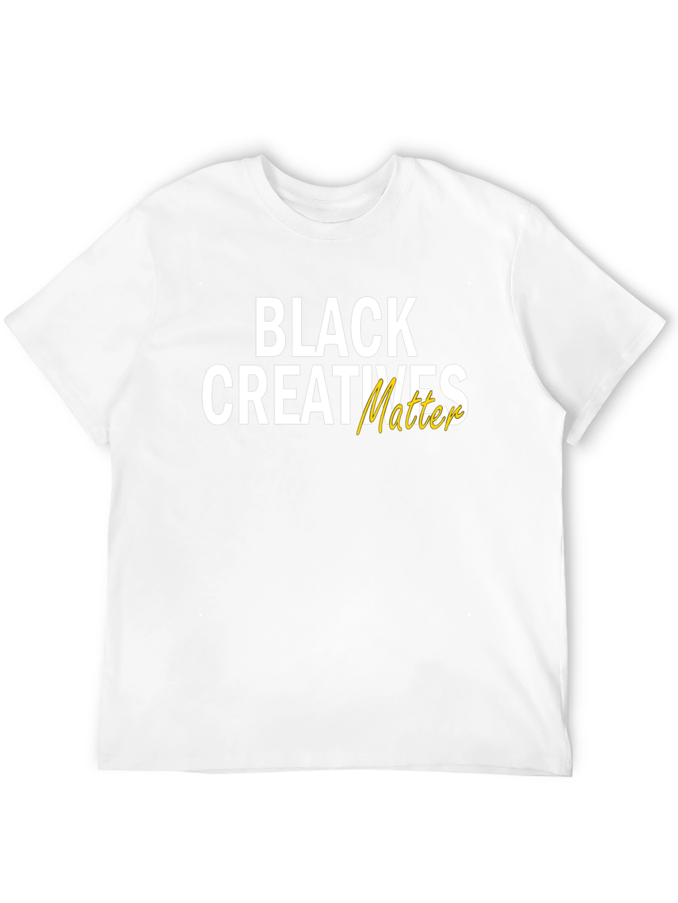 Black Creatives Matter Graphic Tee - Unisex Cotton T-Shirt
